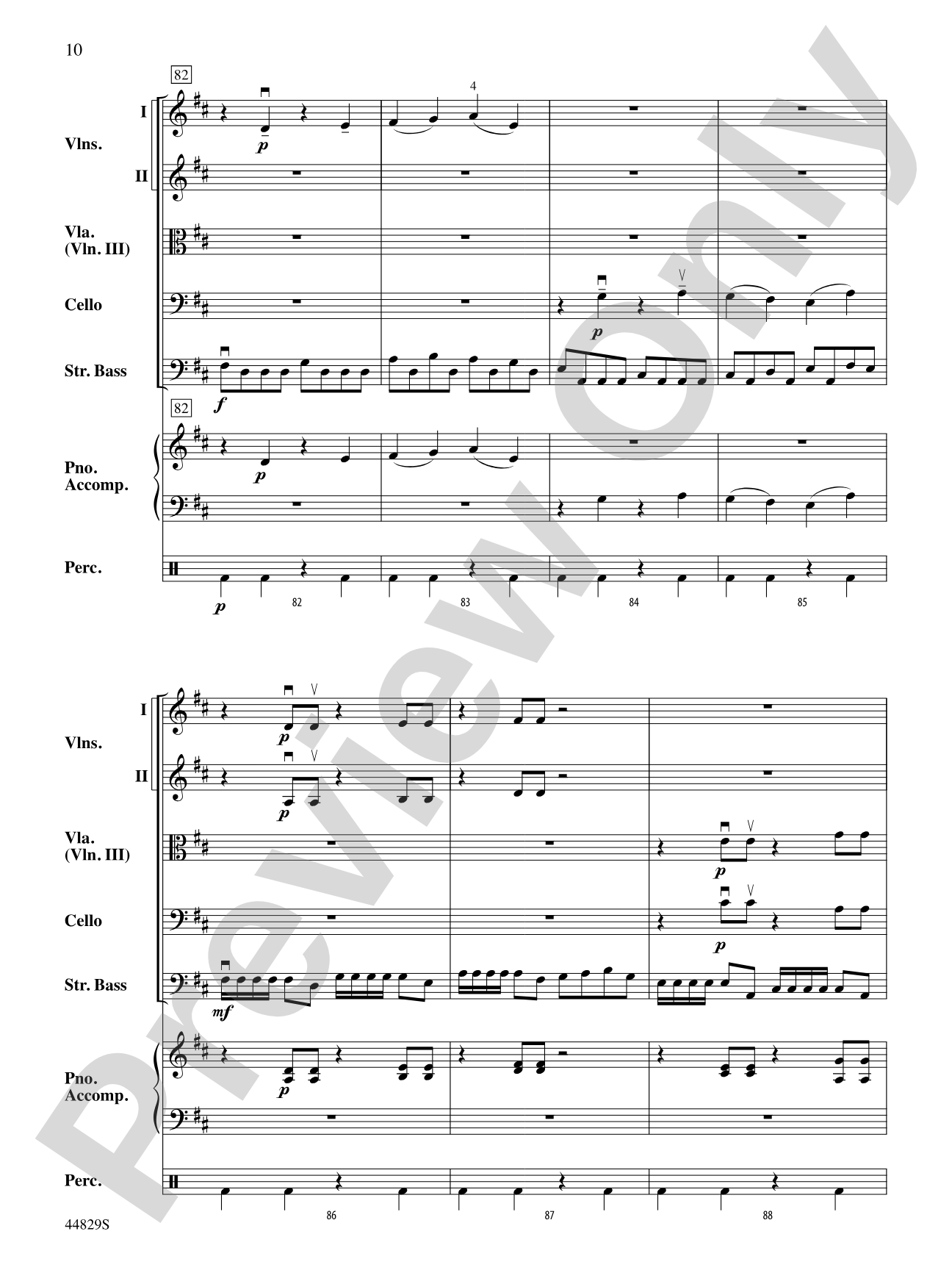 Uno, Dos, Bass!: String Orchestra Conductor Score & Parts