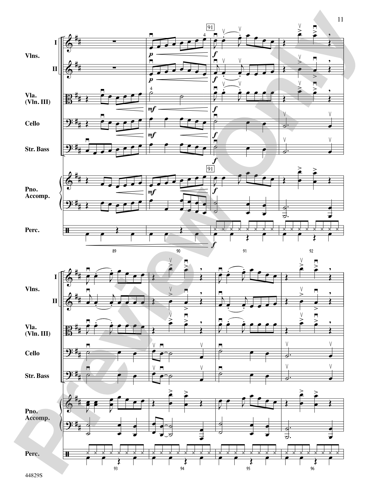 Uno, Dos, Bass!: String Orchestra Conductor Score & Parts