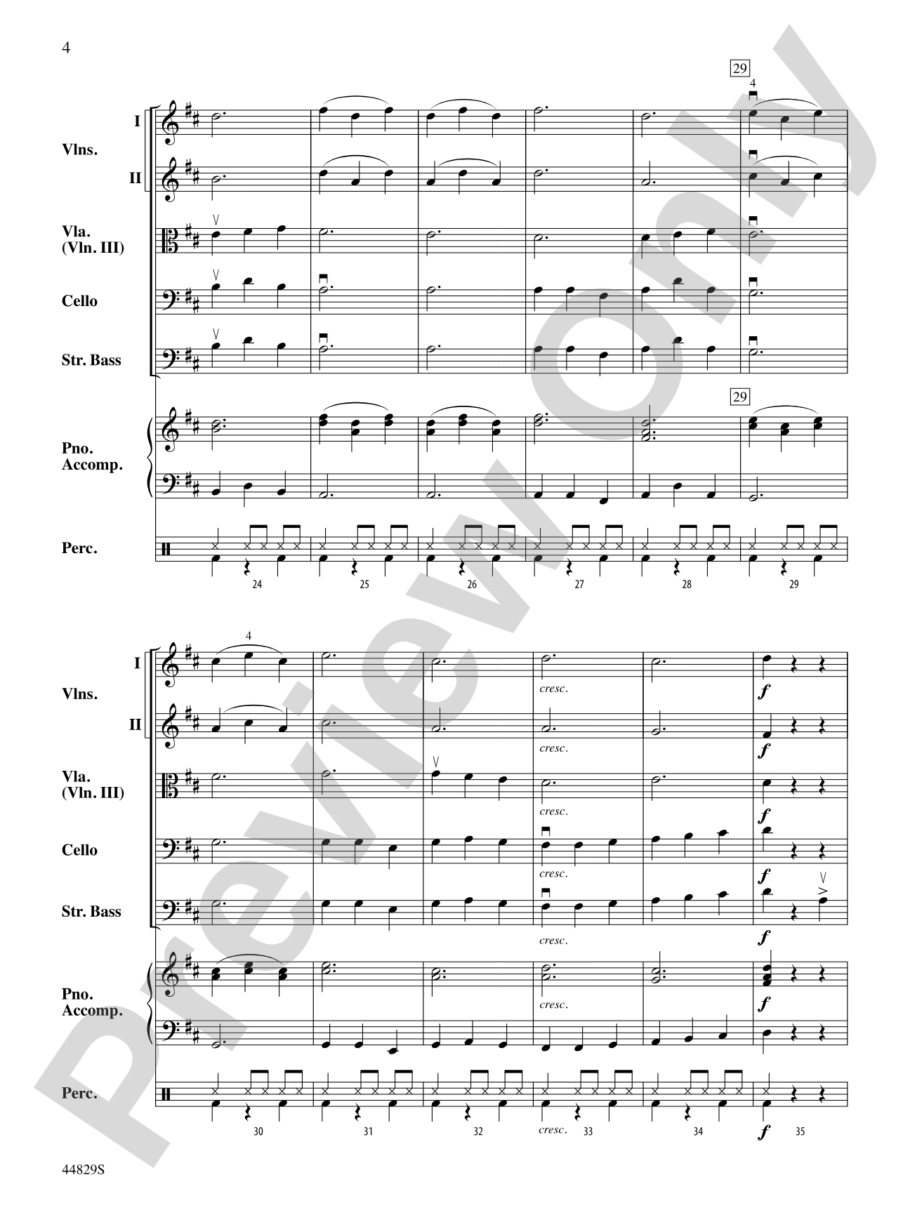 Uno, Dos, Bass!: String Orchestra Conductor Score & Parts