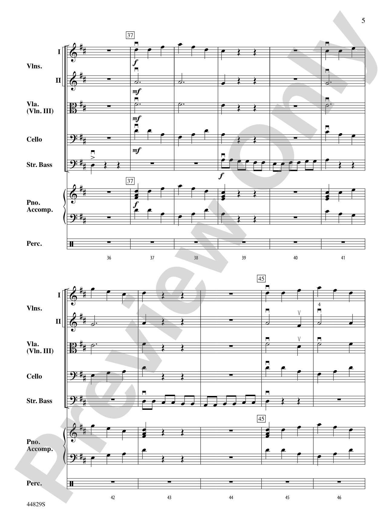 Uno, Dos, Bass!: String Orchestra Conductor Score & Parts
