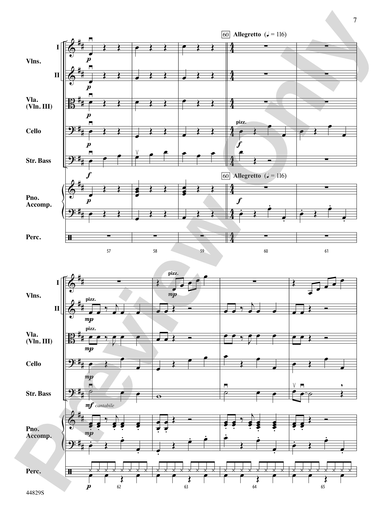 Uno, Dos, Bass!: String Orchestra Conductor Score & Parts