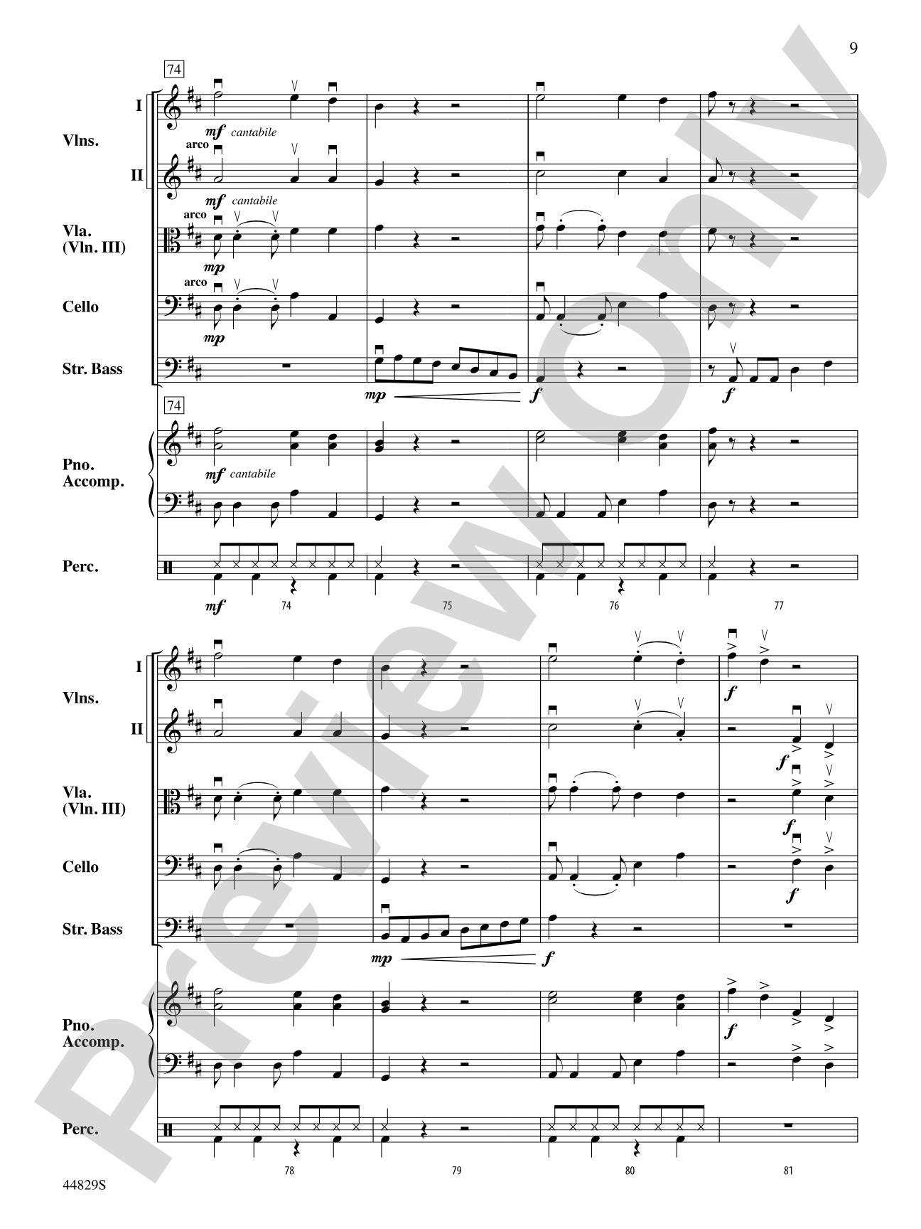Uno, Dos, Bass!: String Orchestra Conductor Score & Parts