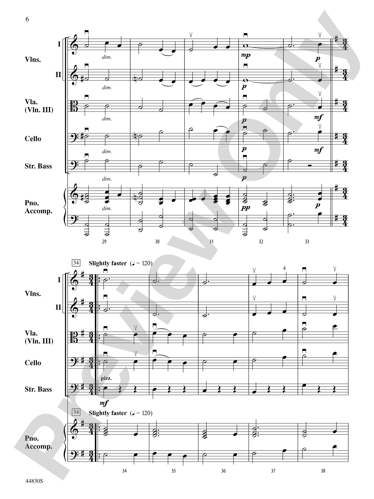 Smoky Mountain Christmas: String Orchestra Conductor Score & Parts