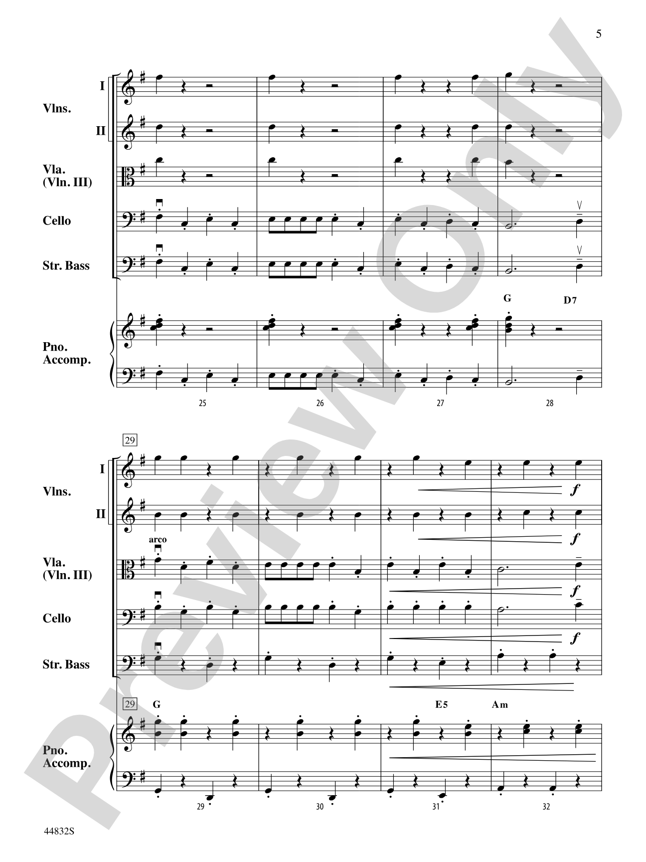 Bella Bocca Polka: String Orchestra Conductor Score & Parts