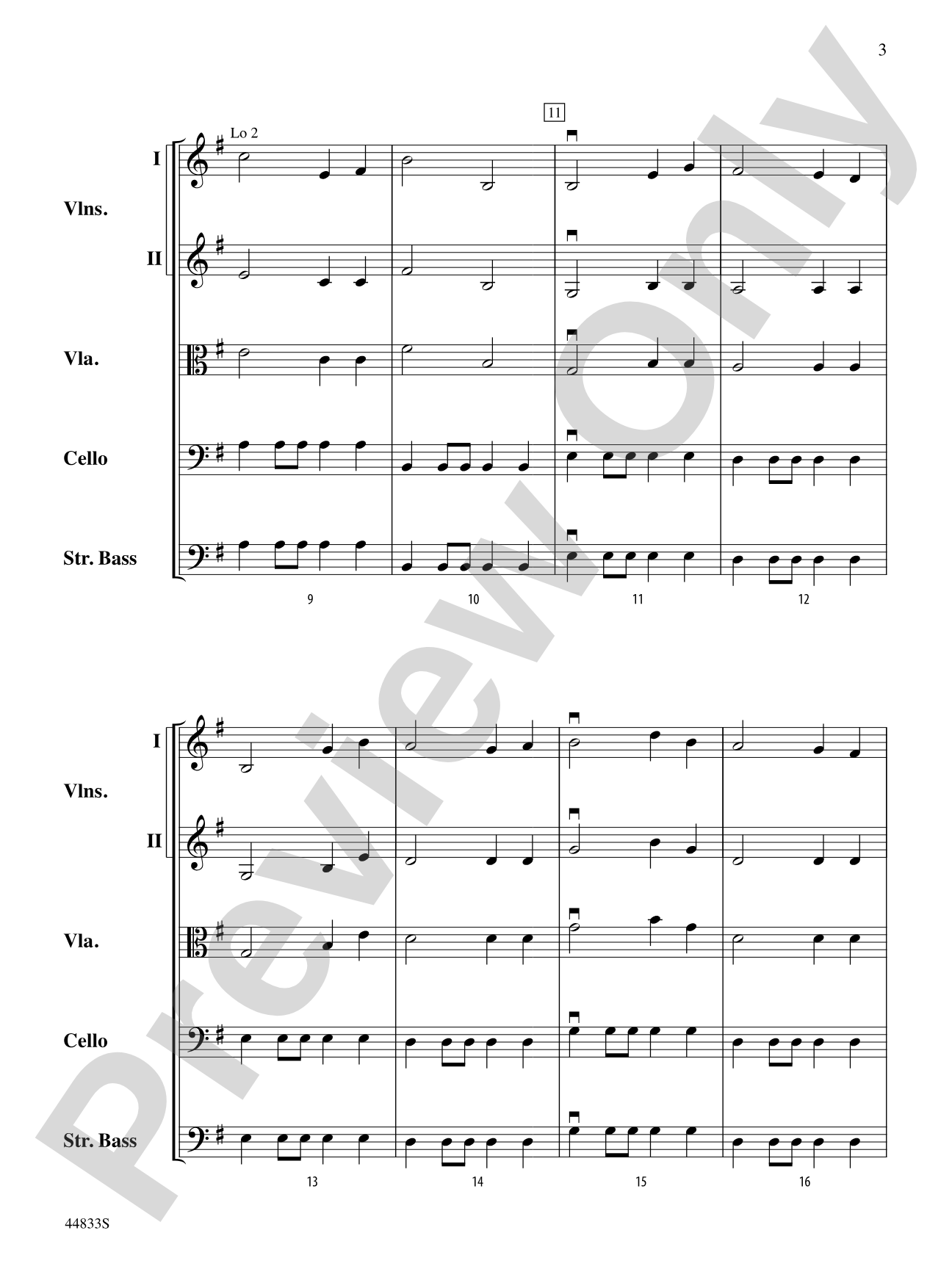 Our Heroes: String Orchestra Conductor Score & Parts
