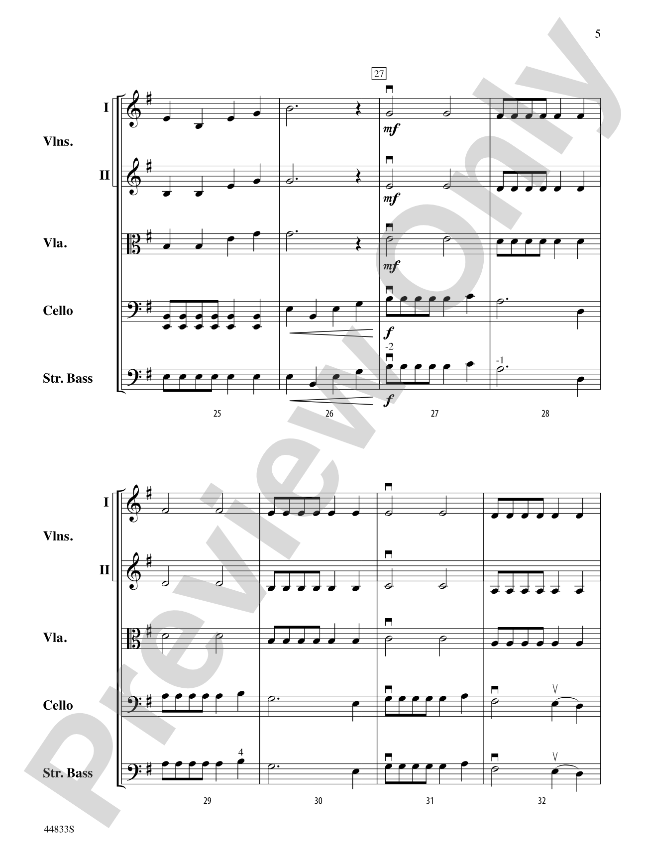 Our Heroes: String Orchestra Conductor Score & Parts