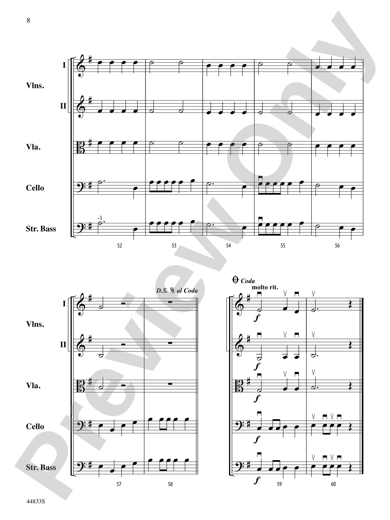 Our Heroes: String Orchestra Conductor Score & Parts