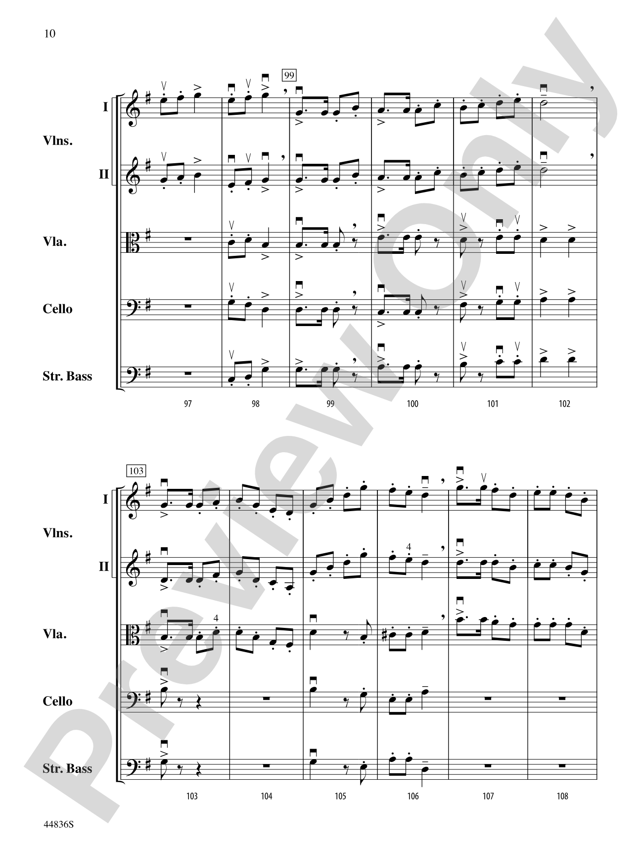 Appalachian Celebration: String Orchestra Conductor Score & Parts
