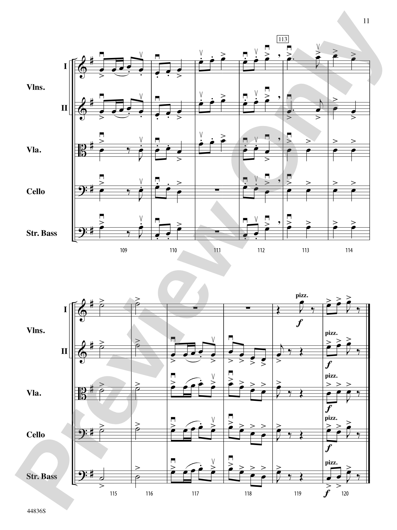 Appalachian Celebration: String Orchestra Conductor Score & Parts