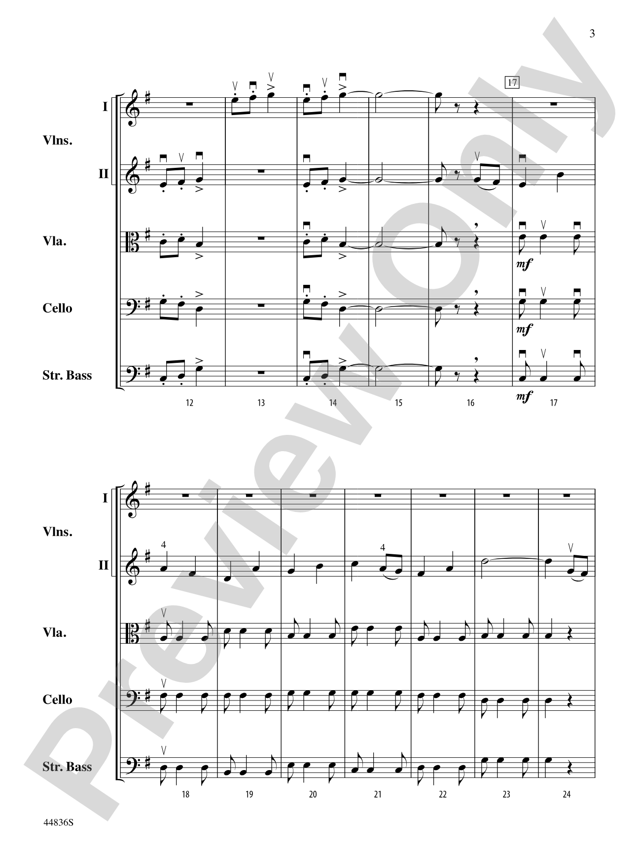 Appalachian Celebration: String Orchestra Conductor Score & Parts