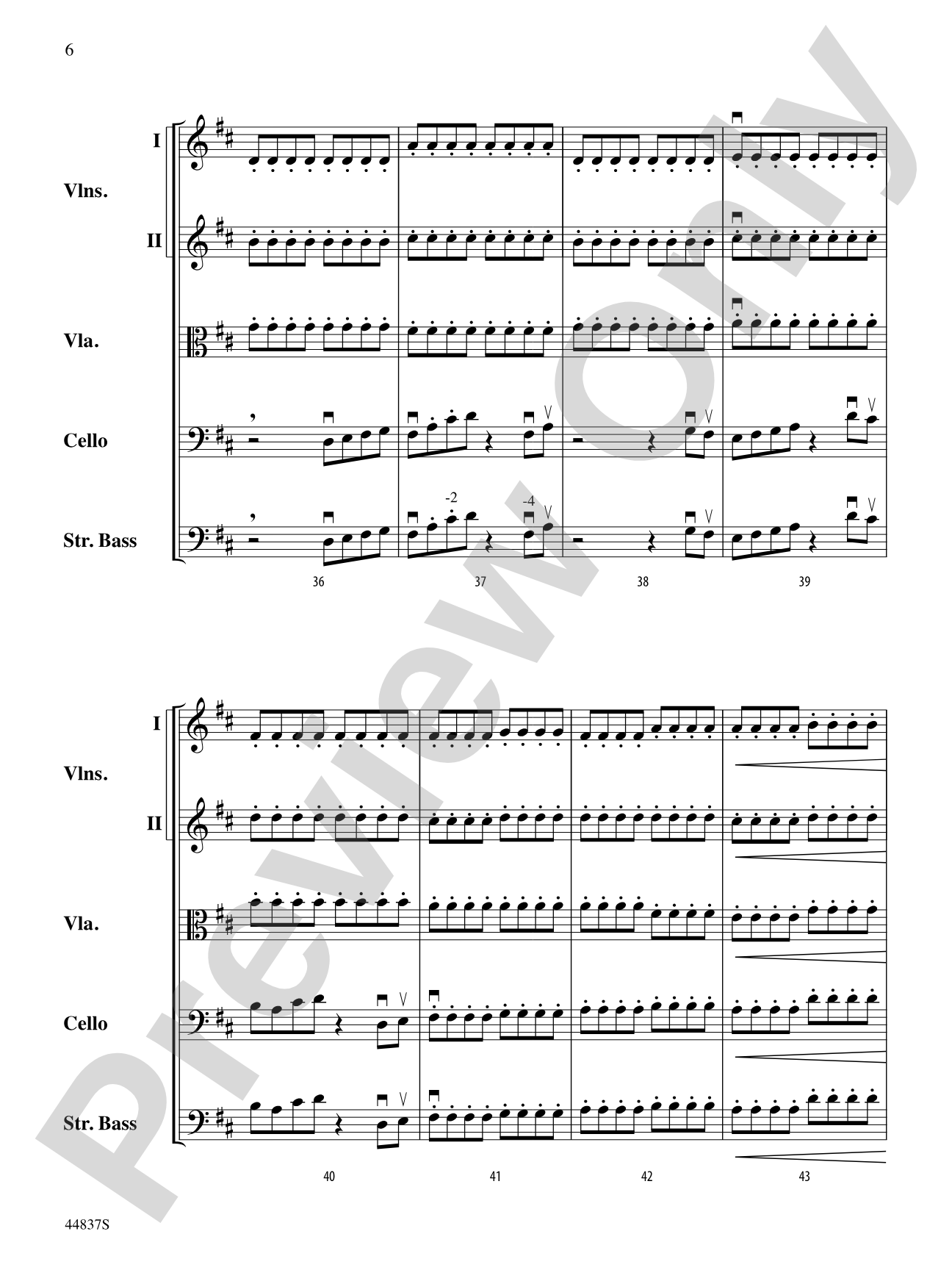 A Spark of Courage: String Orchestra Conductor Score & Parts
