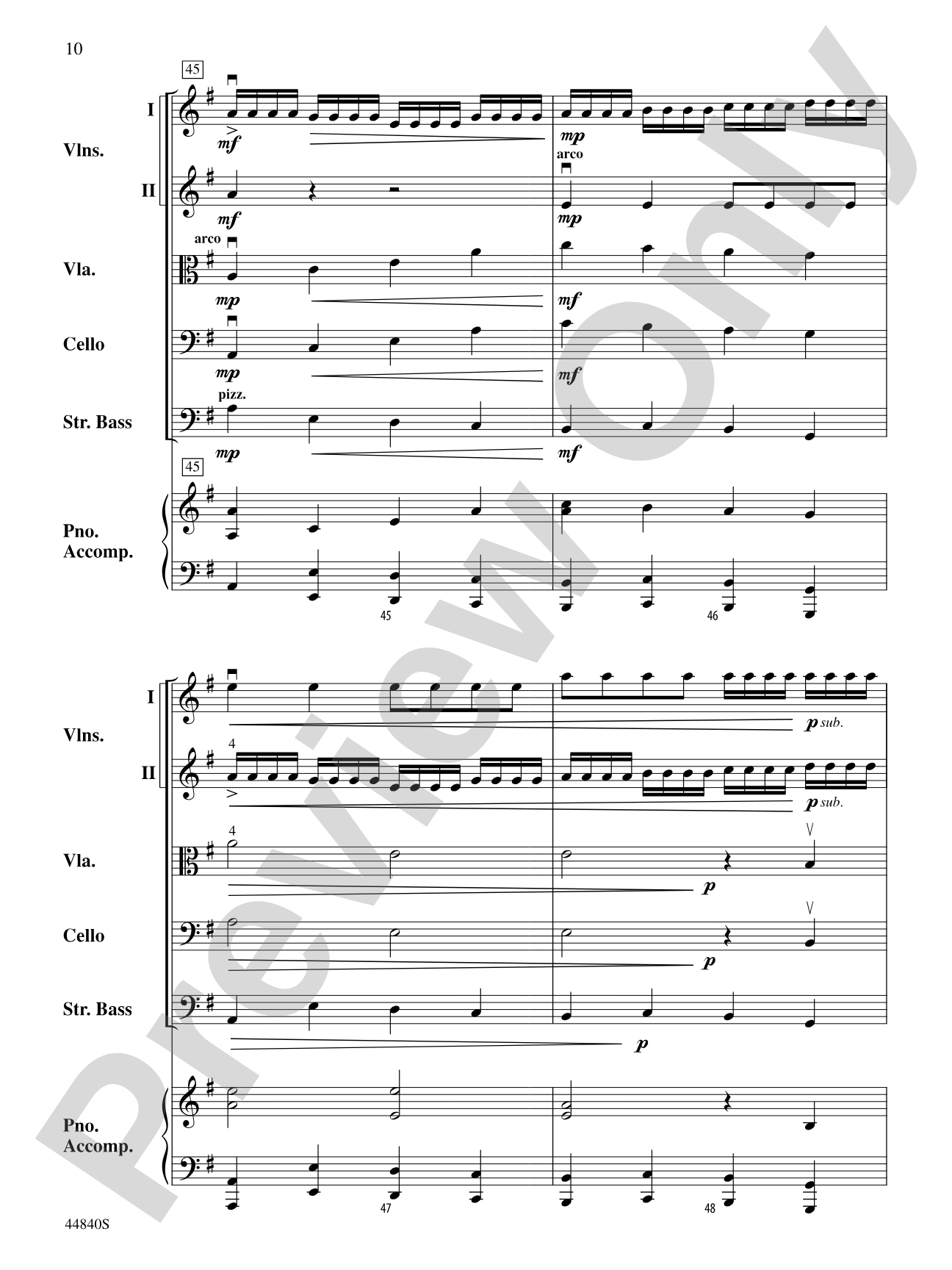 Millennium Cyclone: String Orchestra Conductor Score & Parts
