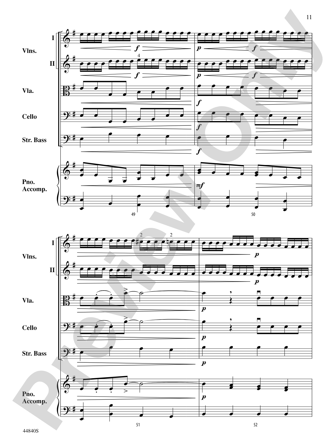 Millennium Cyclone: String Orchestra Conductor Score & Parts