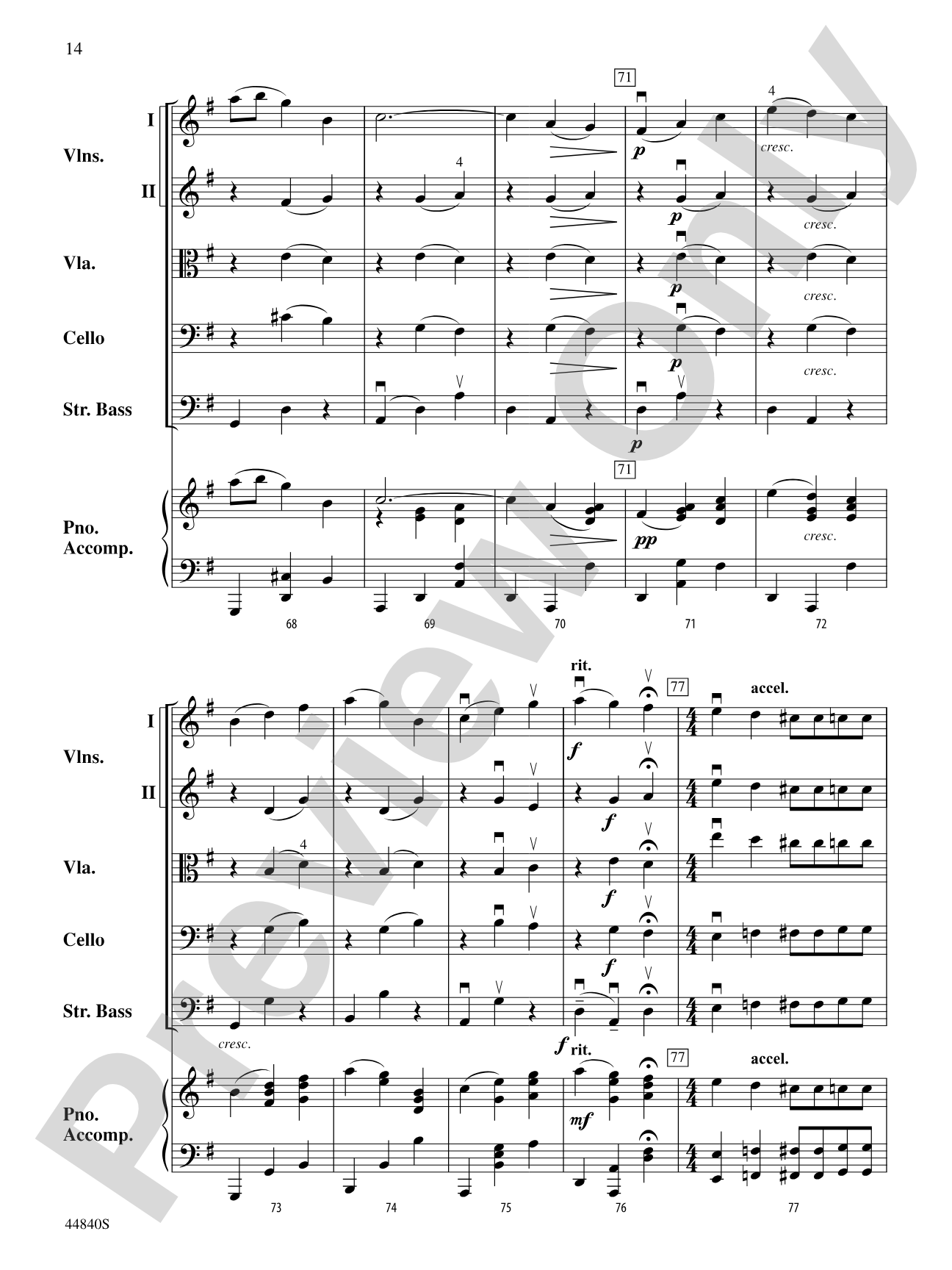 Millennium Cyclone: String Orchestra Conductor Score & Parts