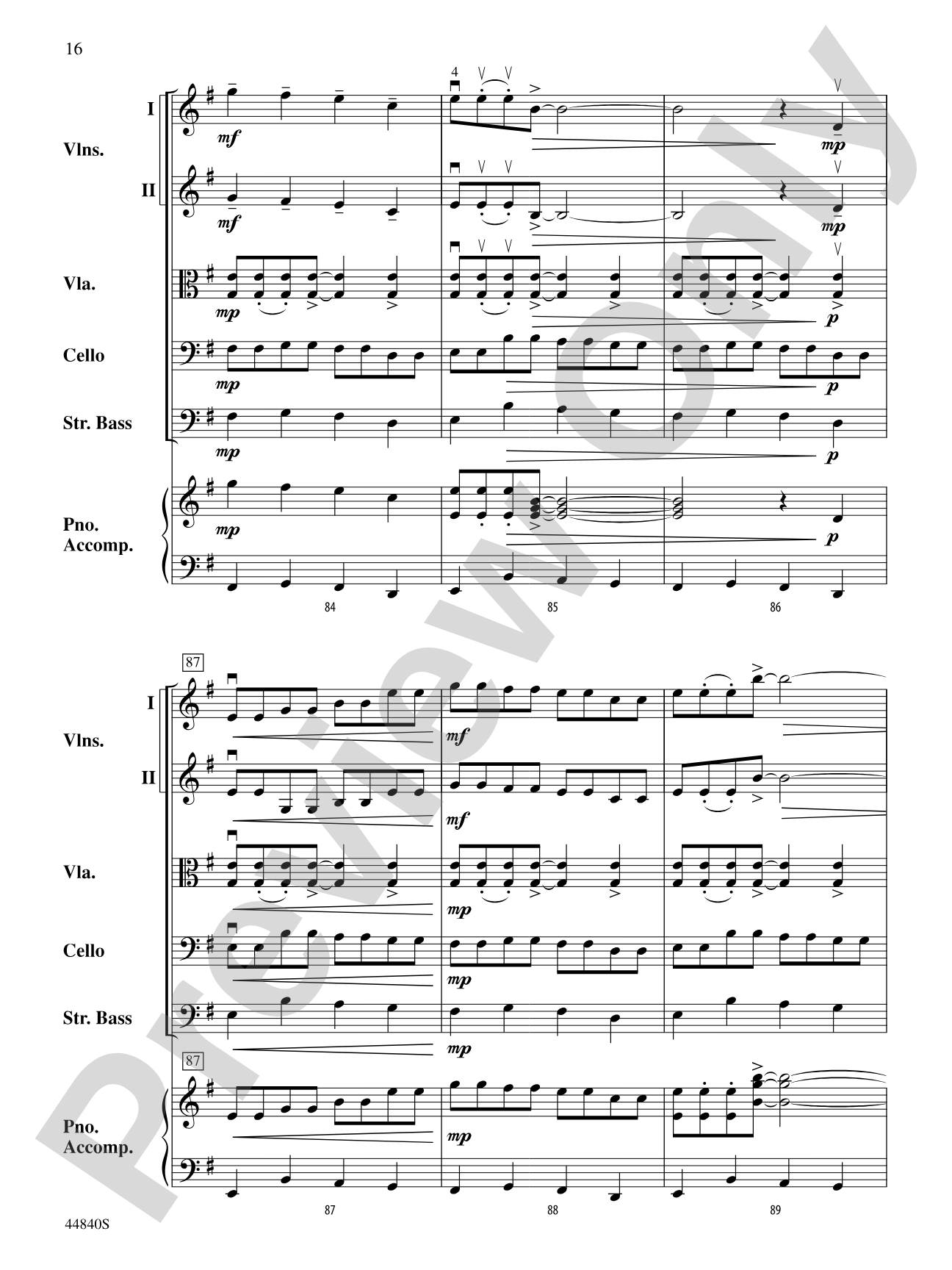 Millennium Cyclone: String Orchestra Conductor Score & Parts