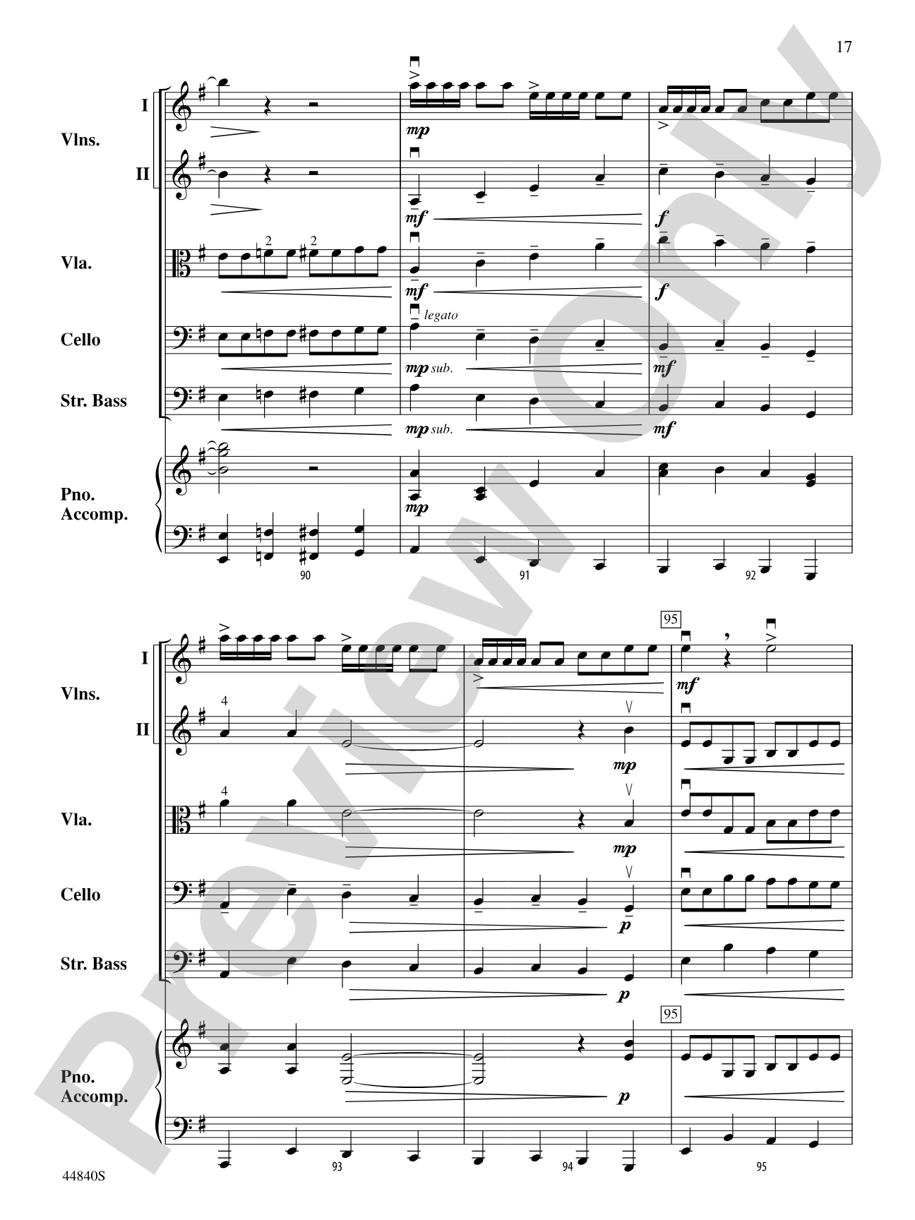 Millennium Cyclone: String Orchestra Conductor Score & Parts