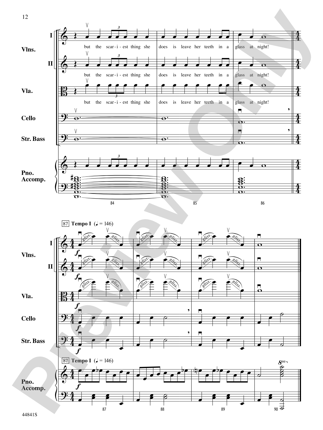 Ghost in the Living Room: String Orchestra Conductor Score & Parts