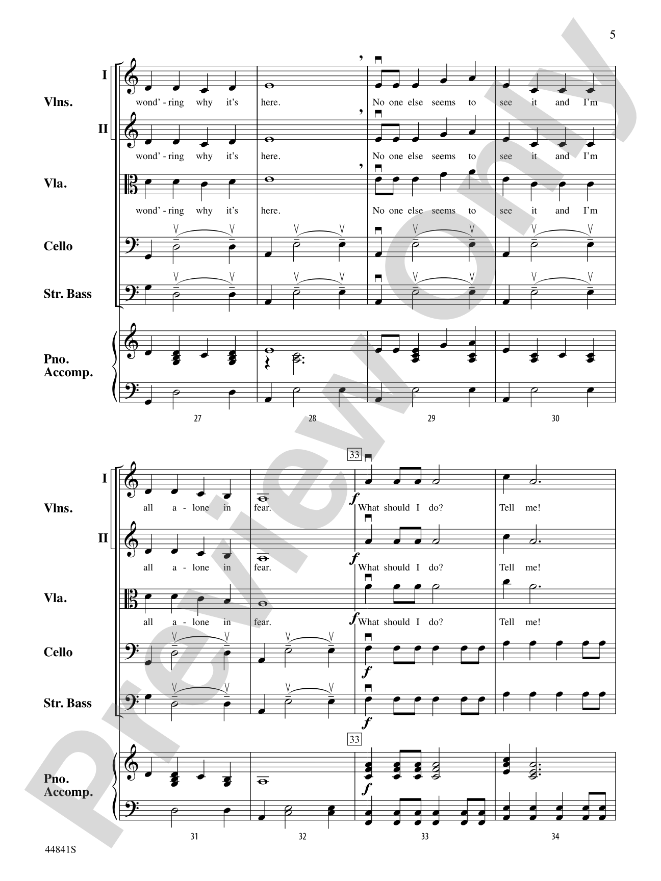 Ghost in the Living Room: String Orchestra Conductor Score & Parts