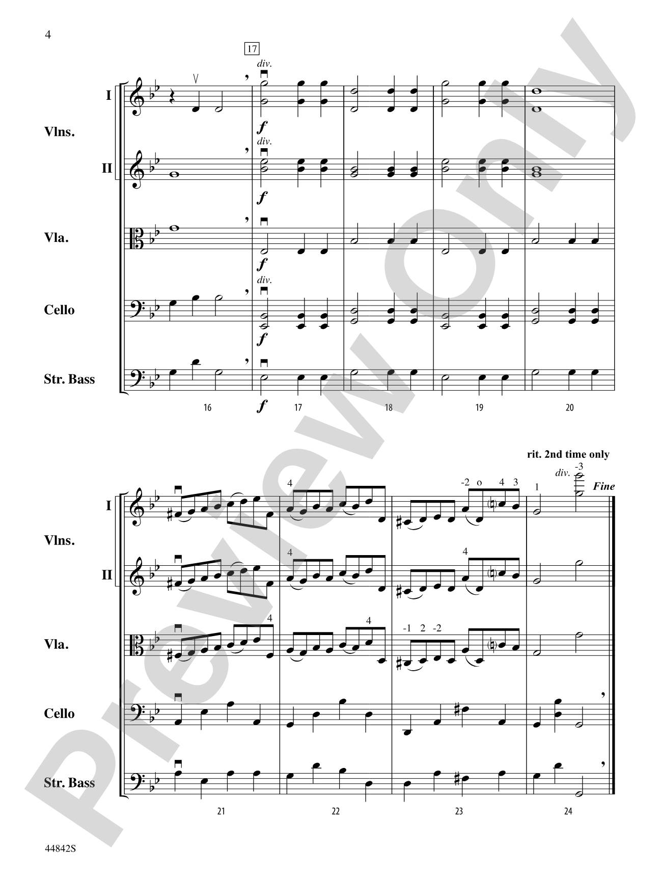 Russian Fantasy: String Orchestra Conductor Score & Parts