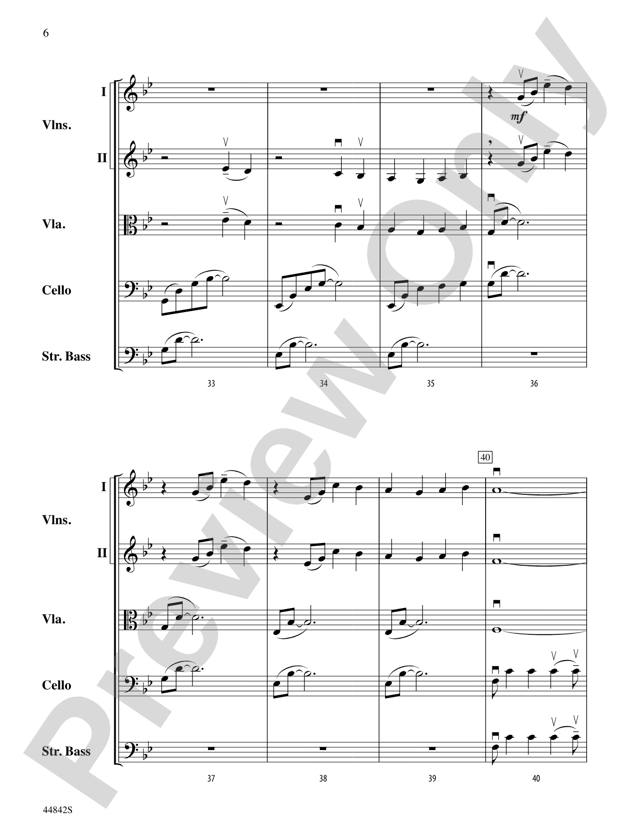 Russian Fantasy: String Orchestra Conductor Score & Parts