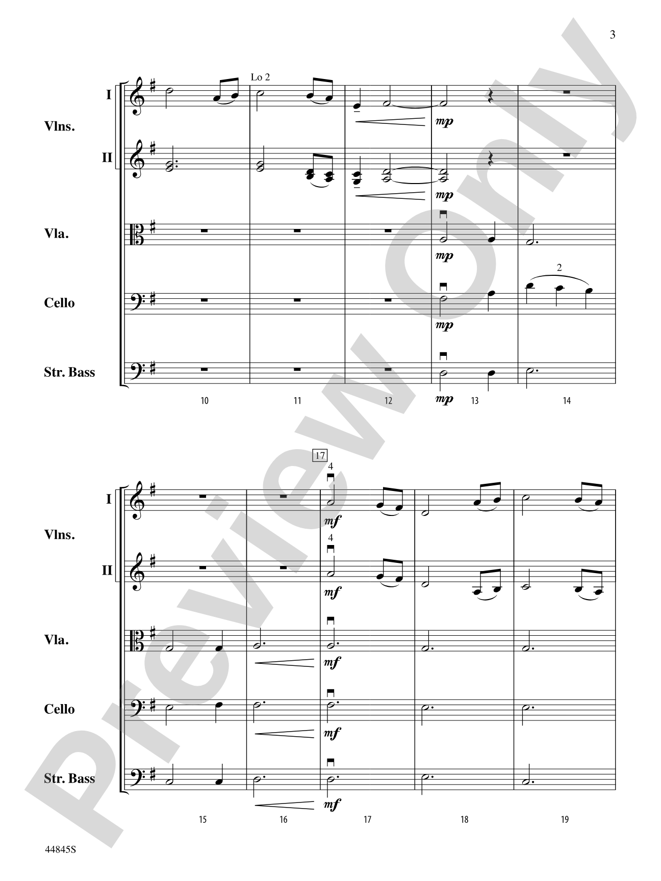 Yorktown: String Orchestra Conductor Score & Parts