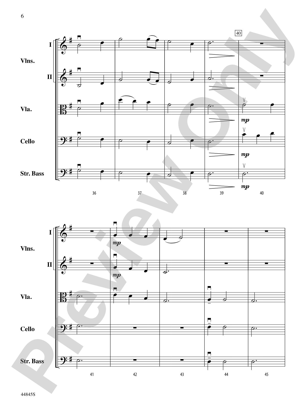 Yorktown: String Orchestra Conductor Score & Parts