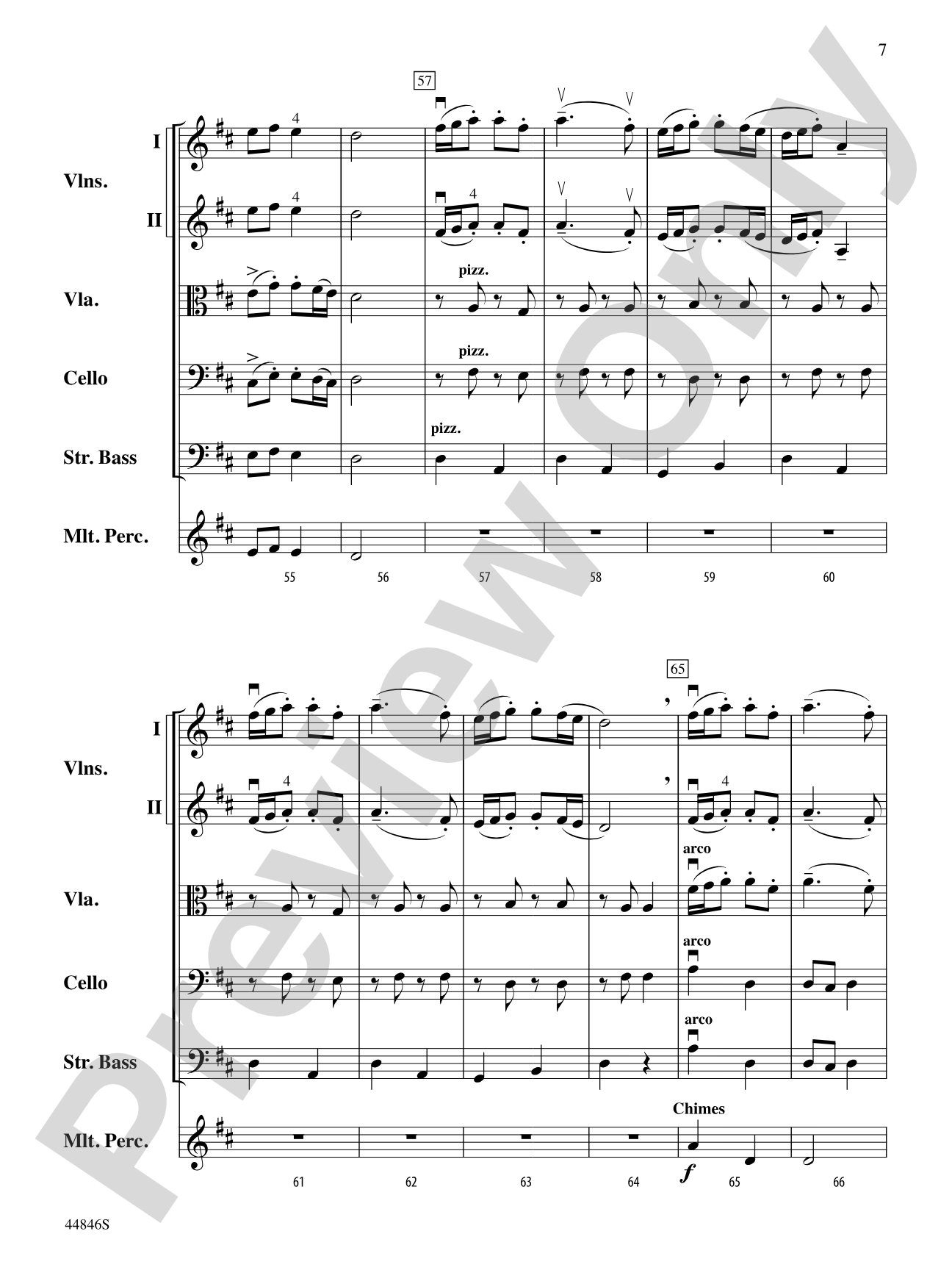 Bring a Torch, Jeanette, Isabella: String Orchestra Conductor Score & Parts