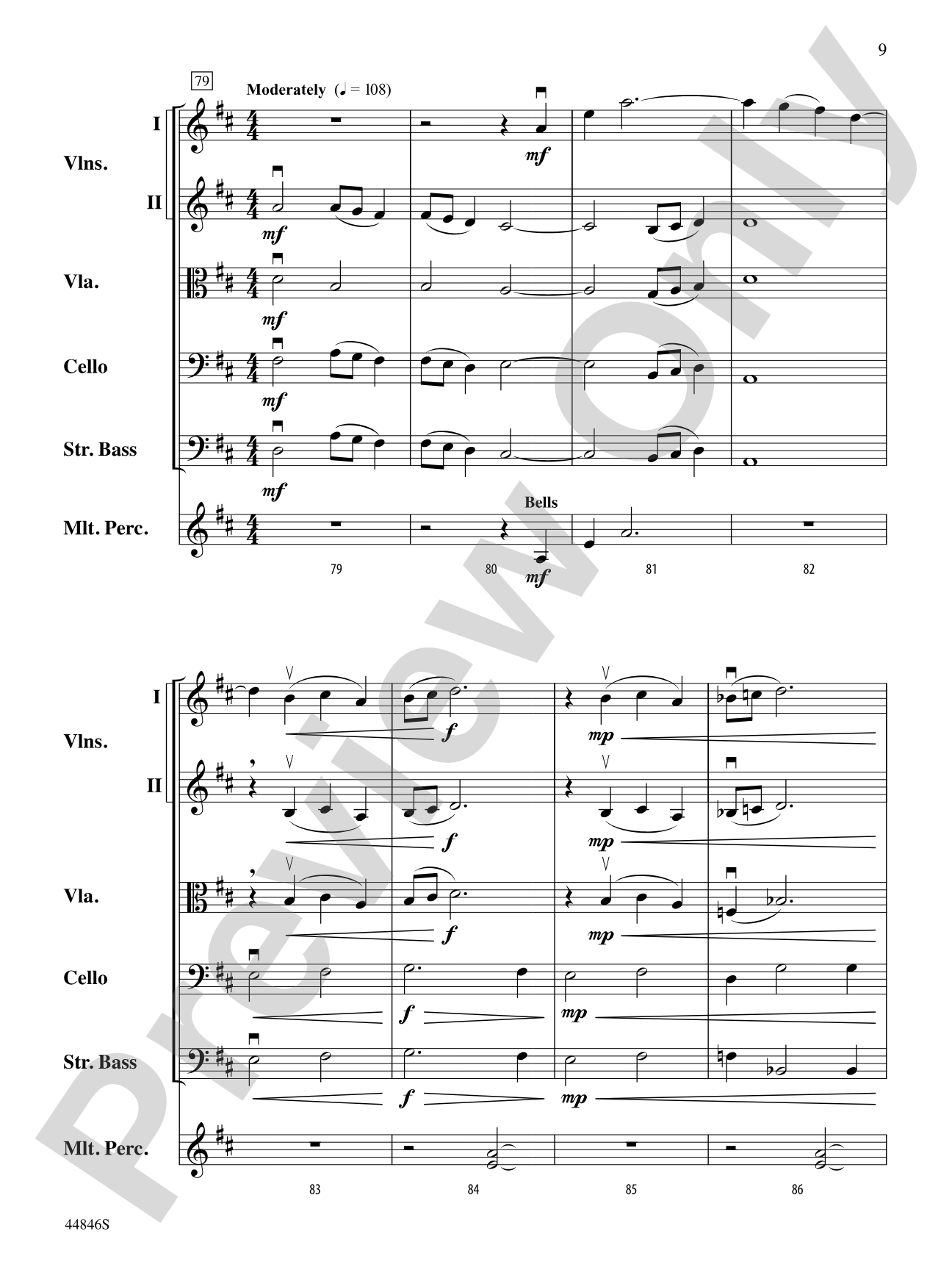 Bring a Torch, Jeanette, Isabella: String Orchestra Conductor Score & Parts