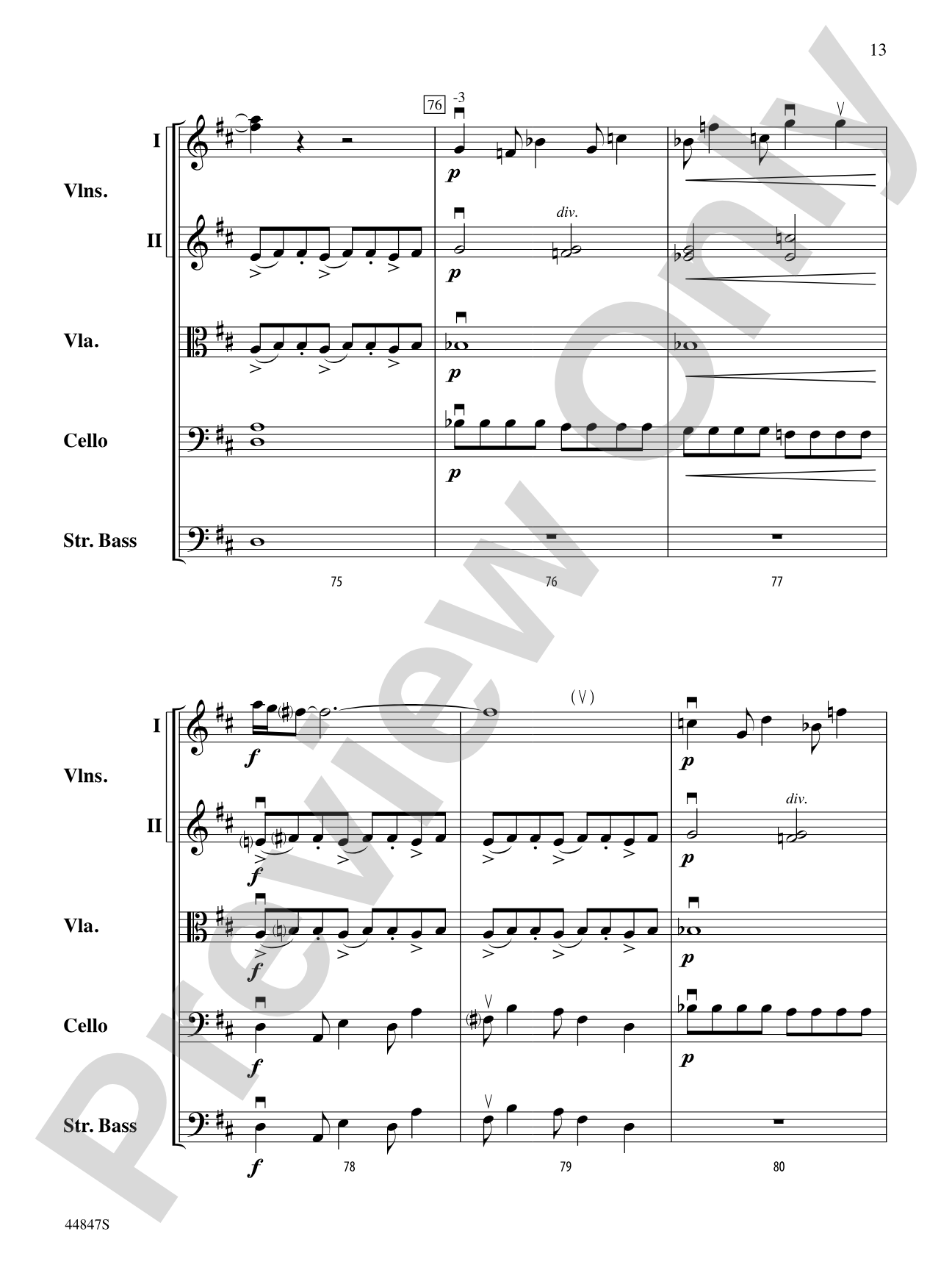 Stone and Steel: String Orchestra Conductor Score & Parts