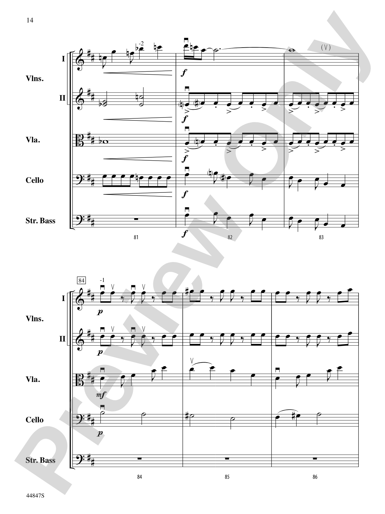 Stone and Steel: String Orchestra Conductor Score & Parts