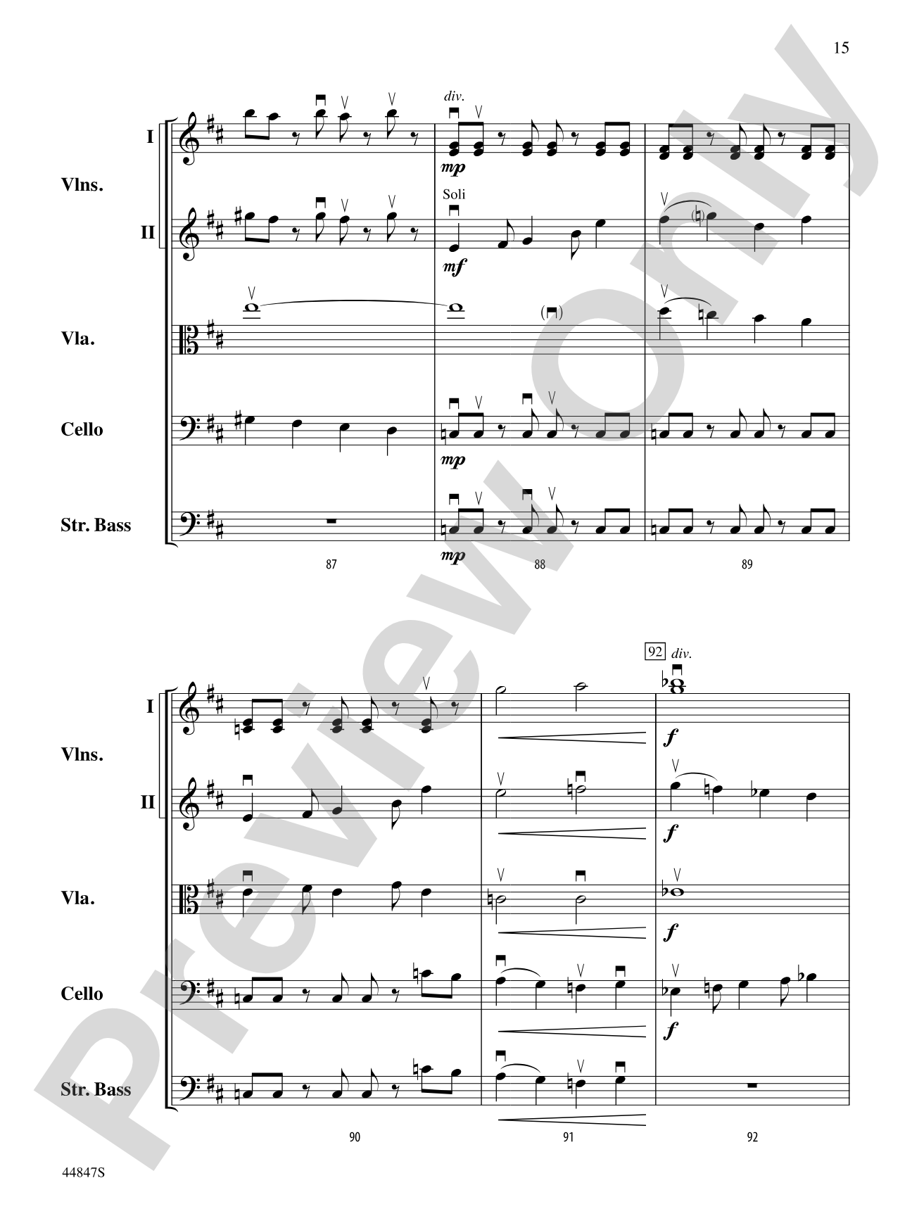 Stone and Steel: String Orchestra Conductor Score & Parts