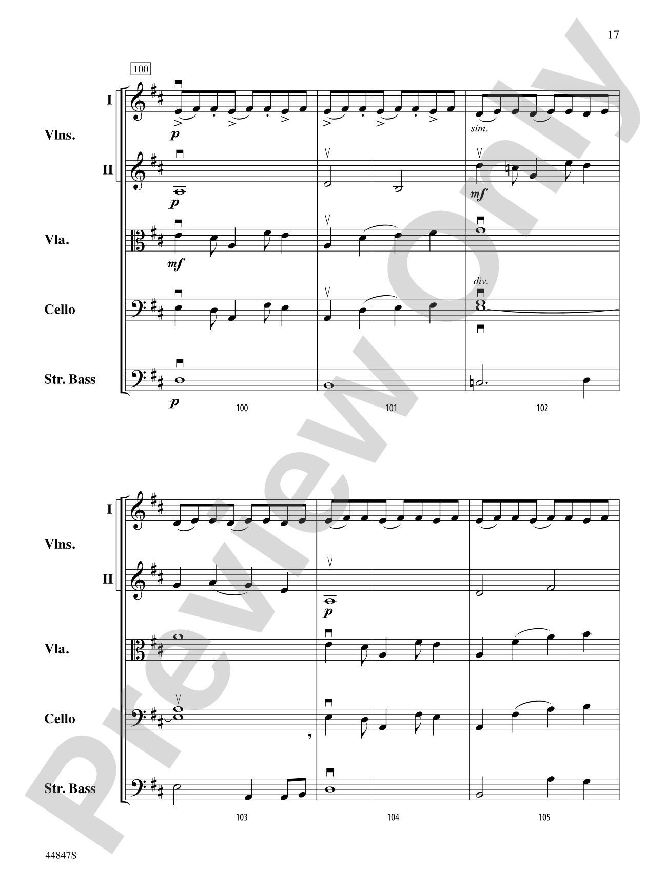 Stone and Steel: String Orchestra Conductor Score & Parts