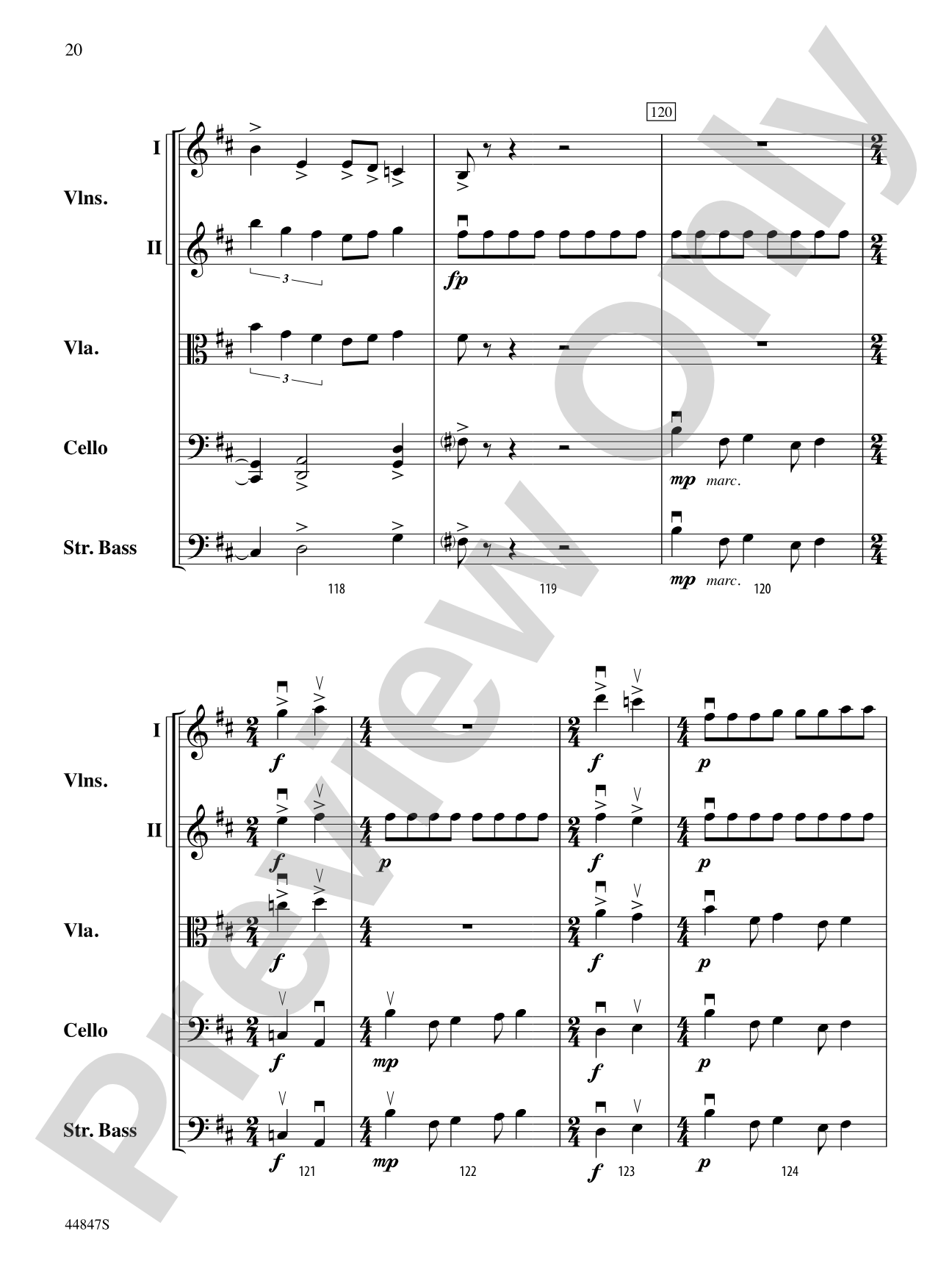 Stone and Steel: String Orchestra Conductor Score & Parts