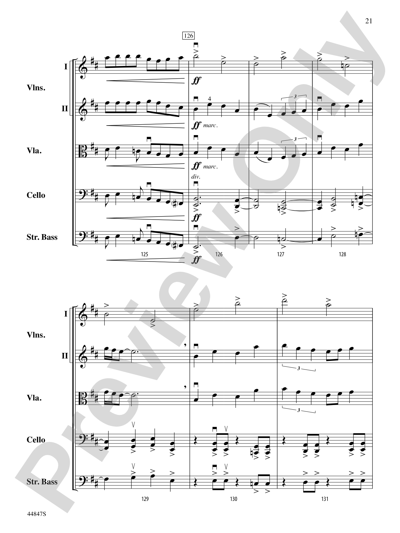 Stone and Steel: String Orchestra Conductor Score & Parts