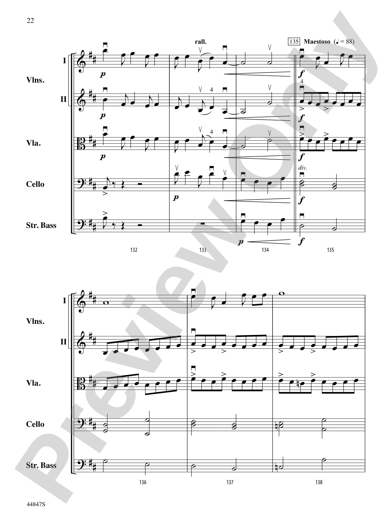 Stone and Steel: String Orchestra Conductor Score & Parts