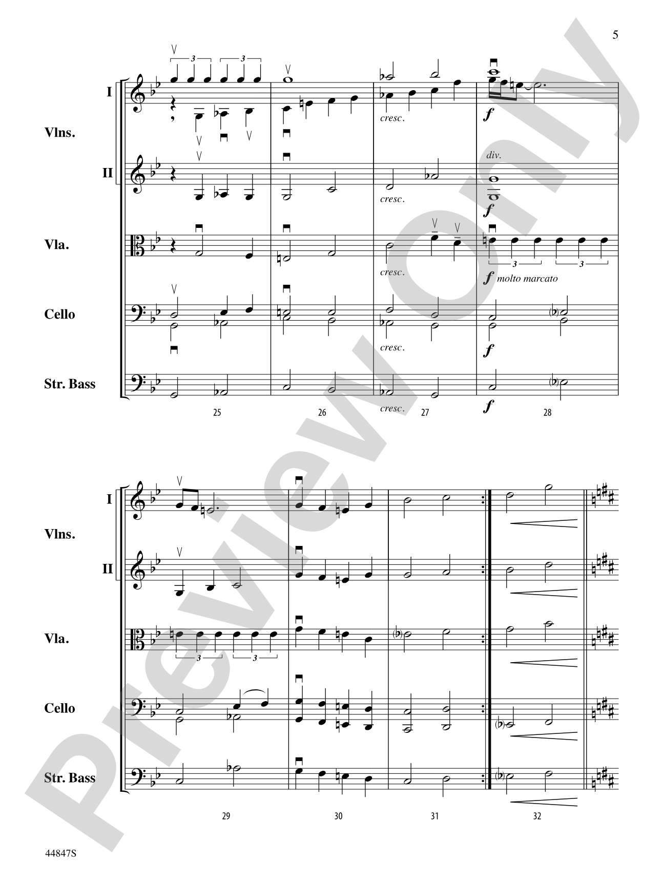 Stone and Steel: String Orchestra Conductor Score & Parts