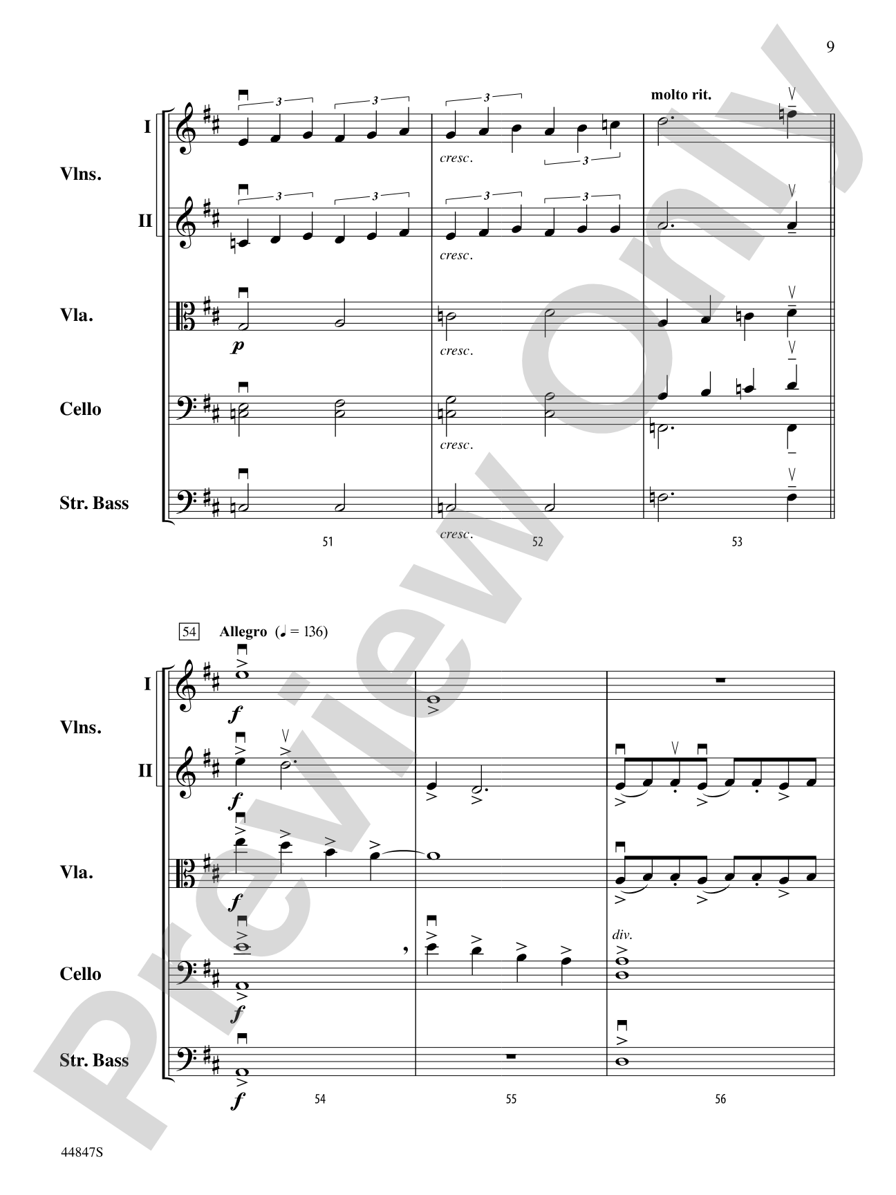 Stone and Steel: String Orchestra Conductor Score & Parts