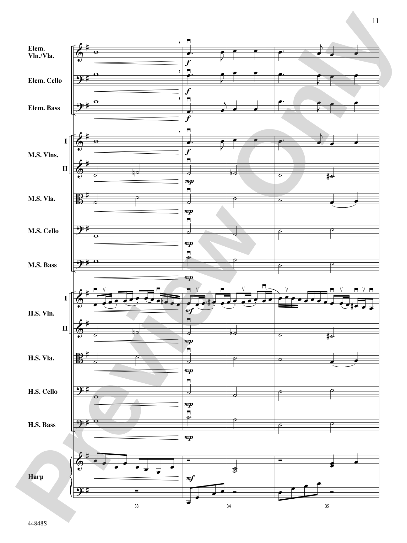 A Festival Rondo: String Orchestra Conductor Score & Parts