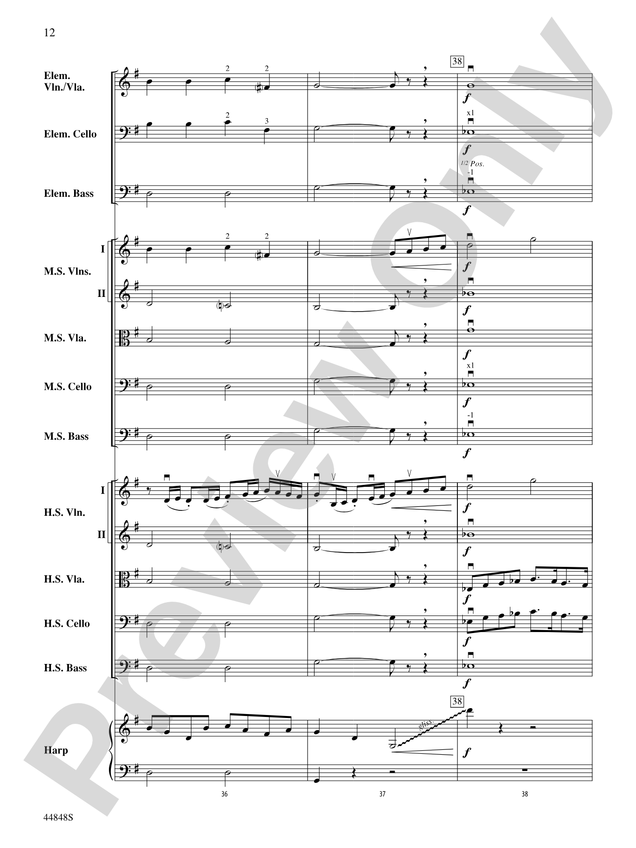 A Festival Rondo: String Orchestra Conductor Score & Parts