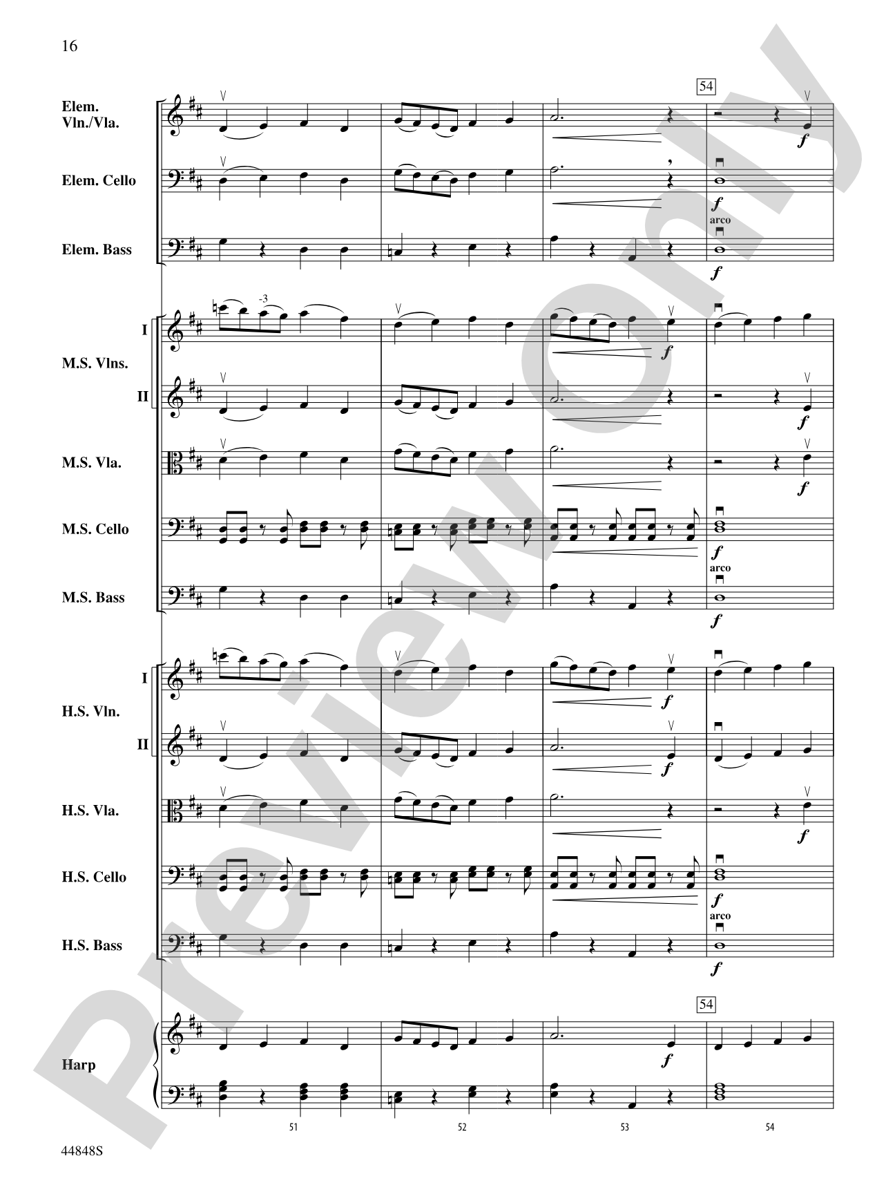 A Festival Rondo: String Orchestra Conductor Score & Parts