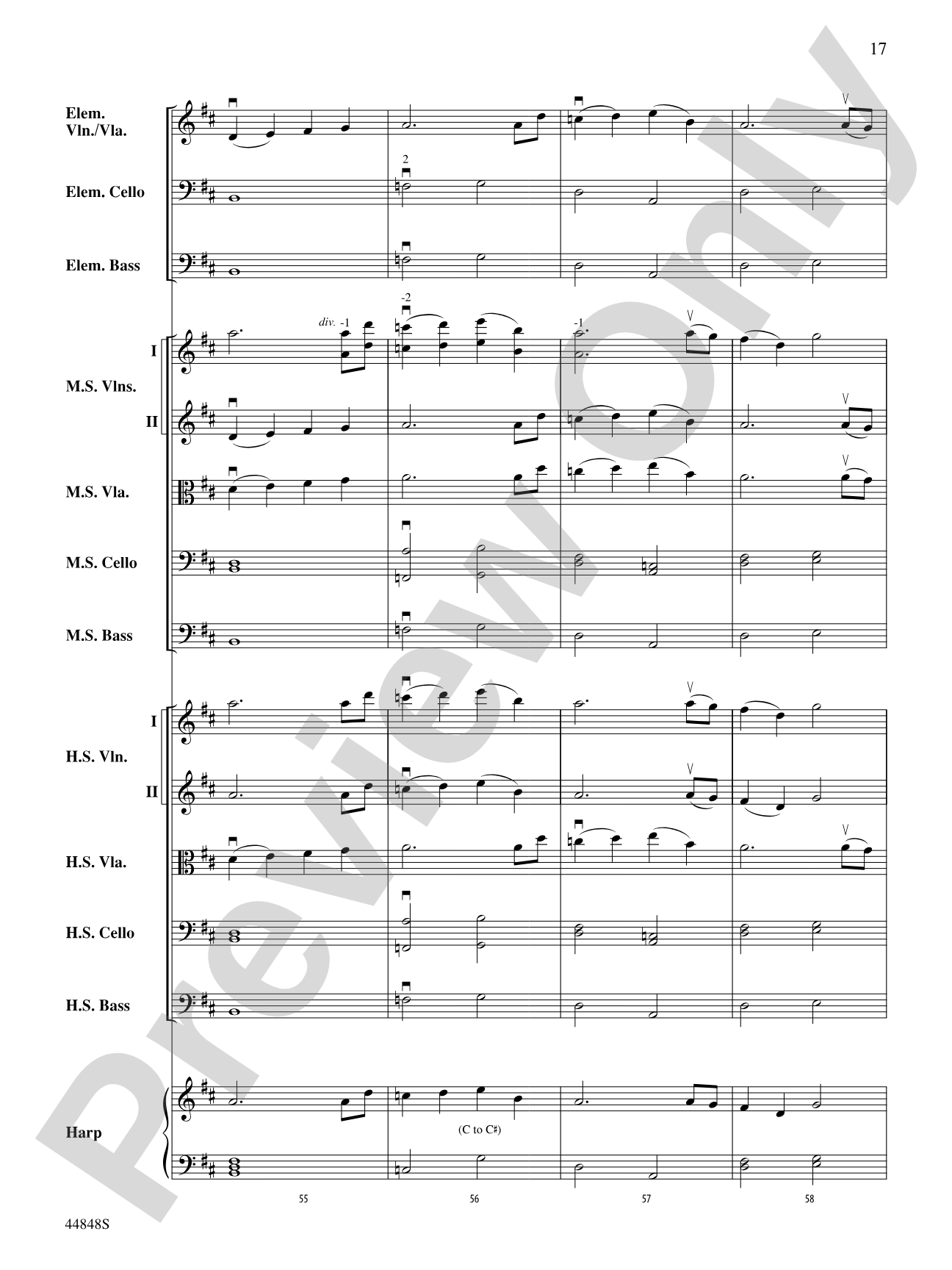 A Festival Rondo: String Orchestra Conductor Score & Parts