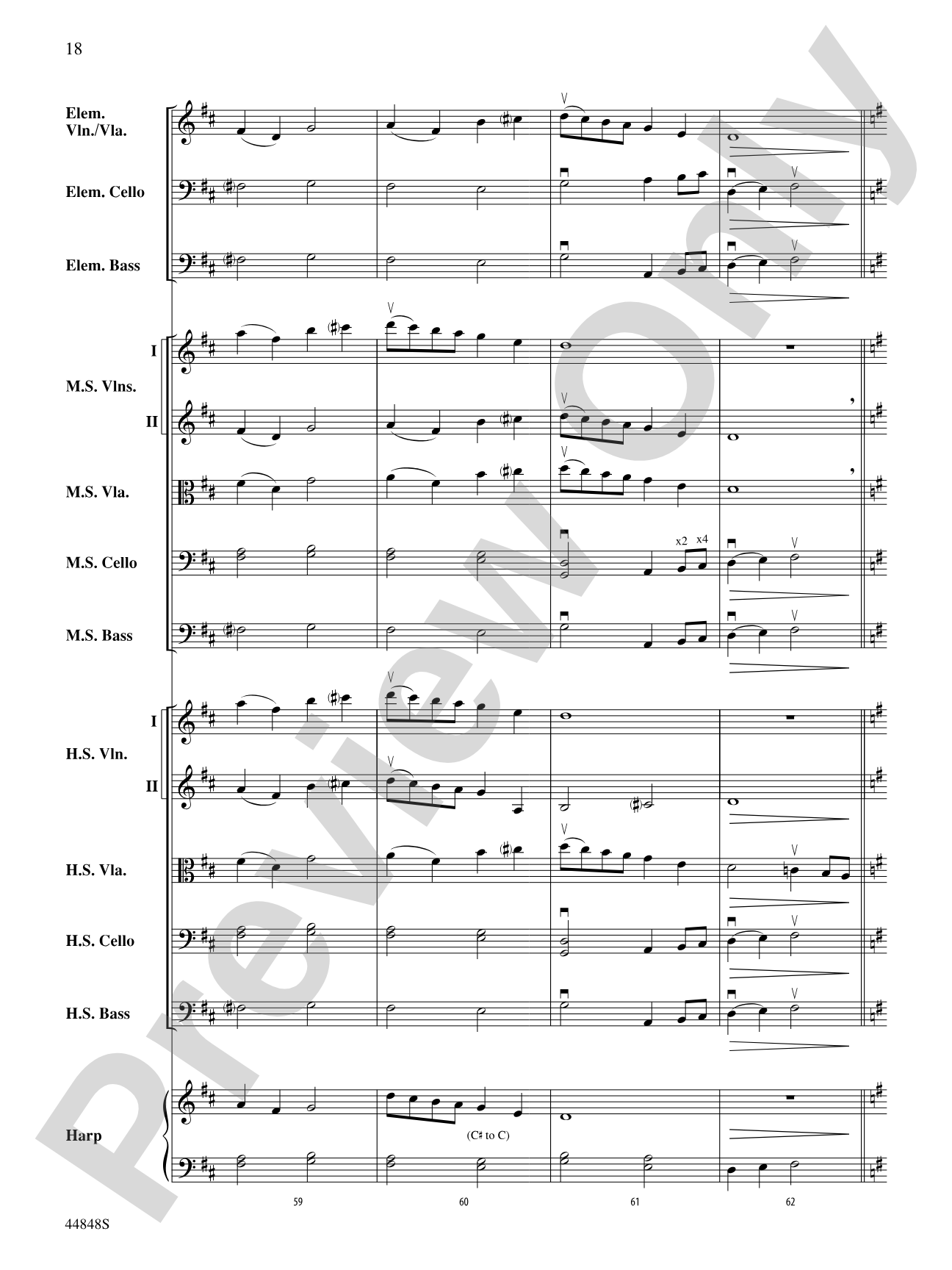 A Festival Rondo: String Orchestra Conductor Score & Parts