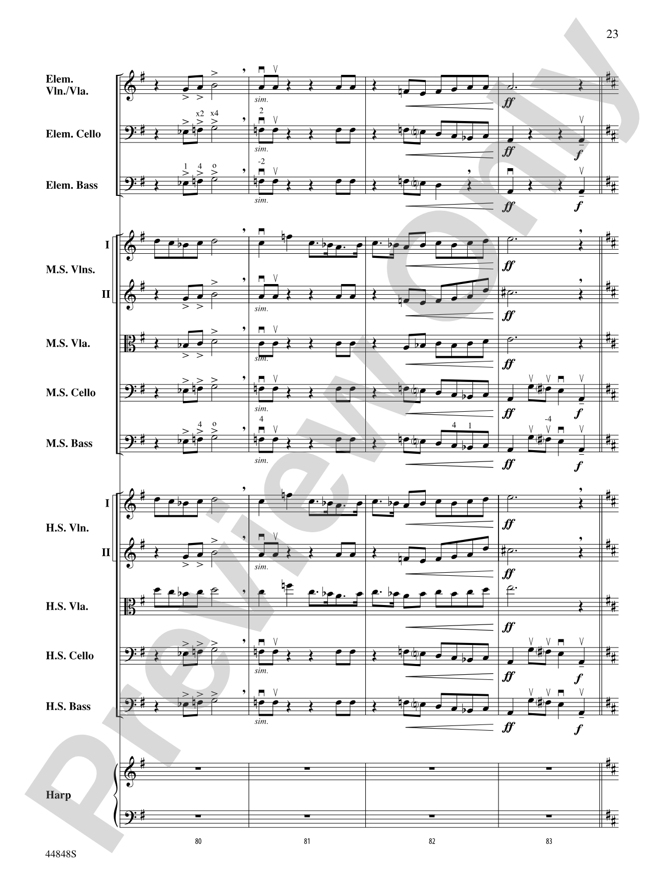 A Festival Rondo: String Orchestra Conductor Score & Parts