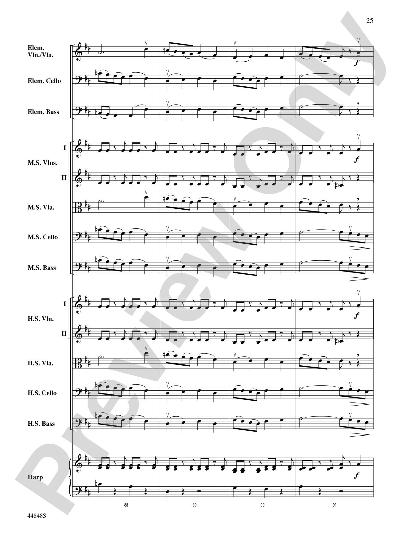 A Festival Rondo: String Orchestra Conductor Score & Parts