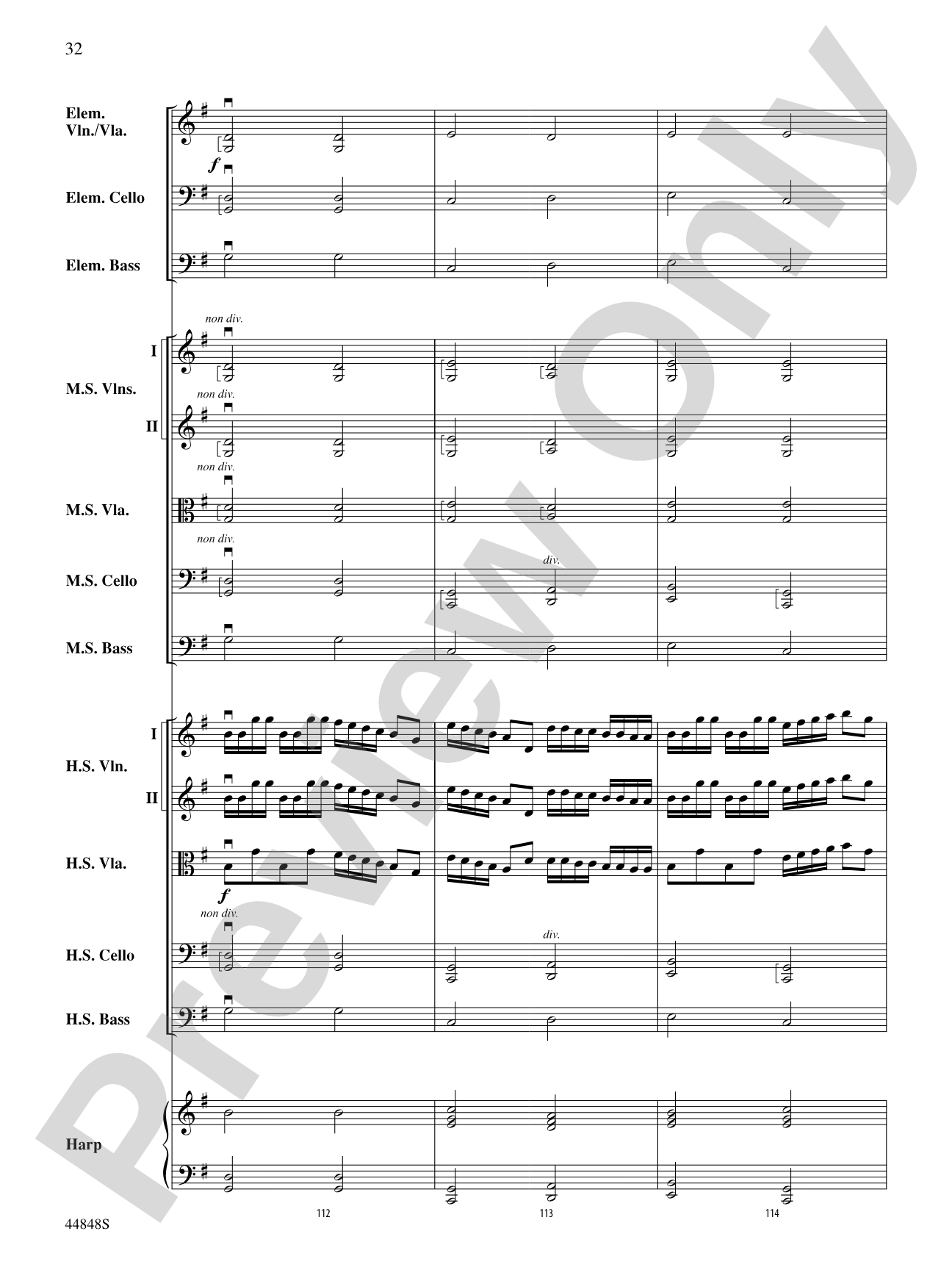 A Festival Rondo: String Orchestra Conductor Score & Parts