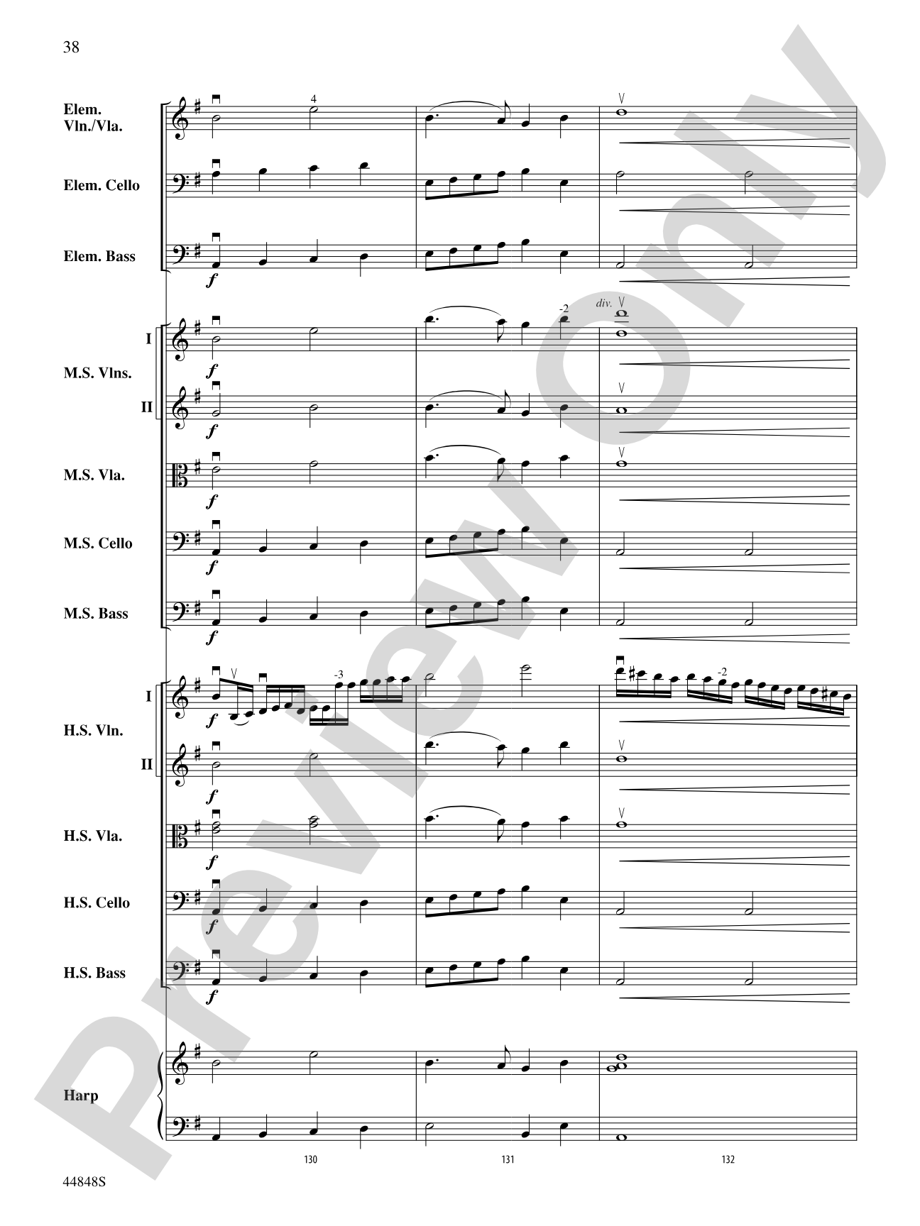 A Festival Rondo: String Orchestra Conductor Score & Parts