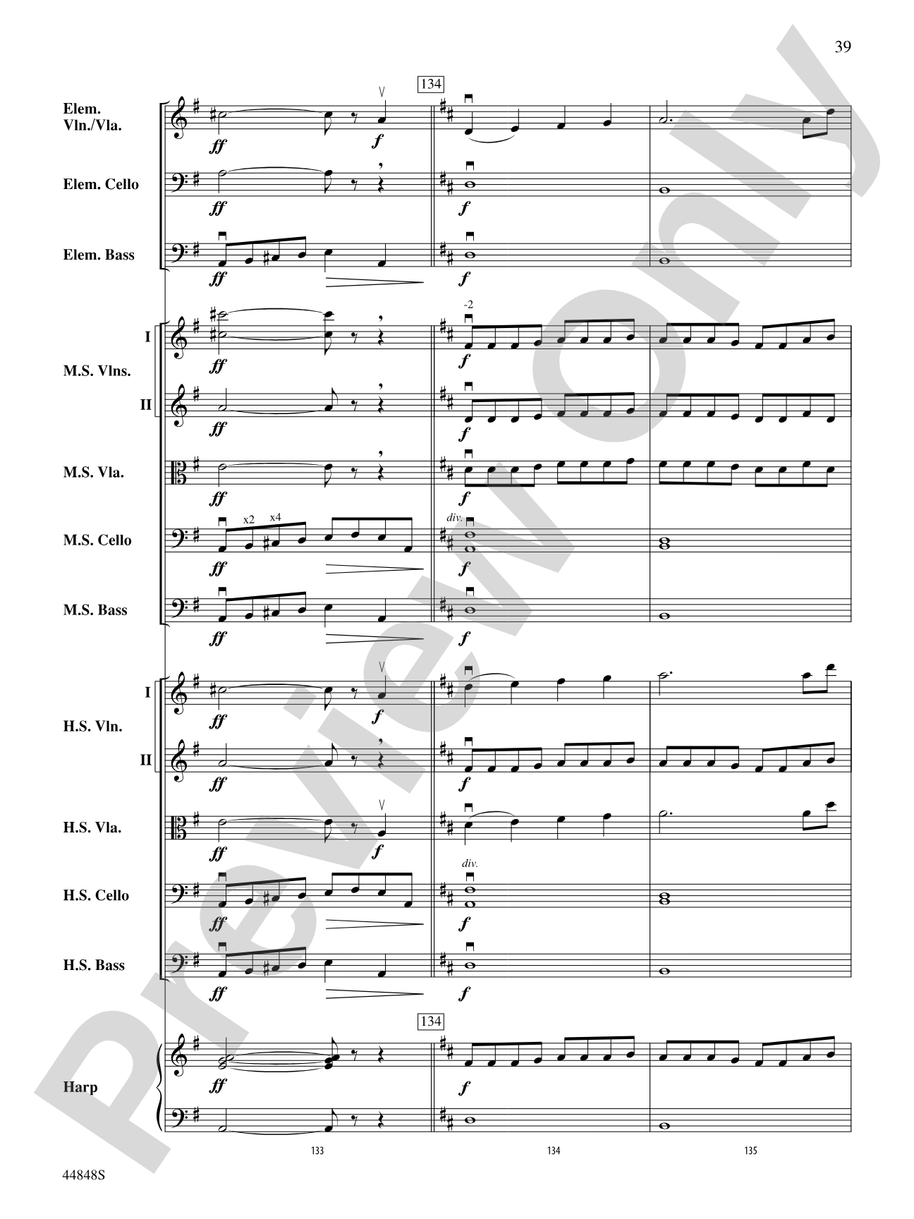 A Festival Rondo: String Orchestra Conductor Score & Parts