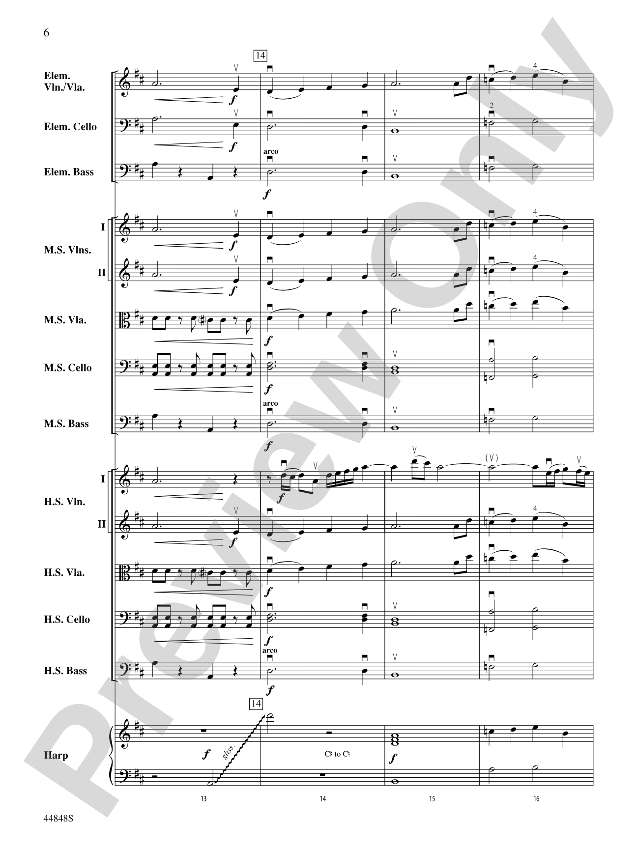 A Festival Rondo: String Orchestra Conductor Score & Parts