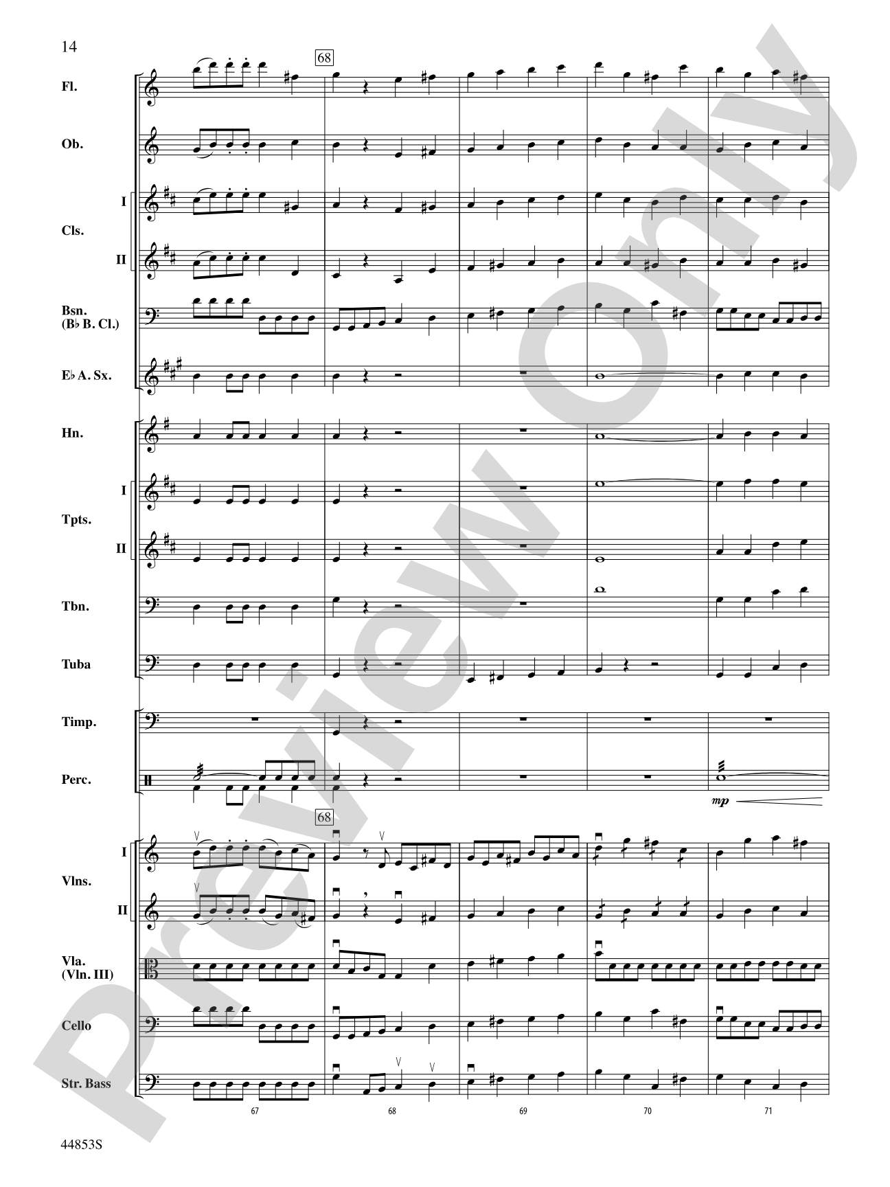 Symphony No. 36, The "Linz": Full Orchestra Conductor Score & Parts