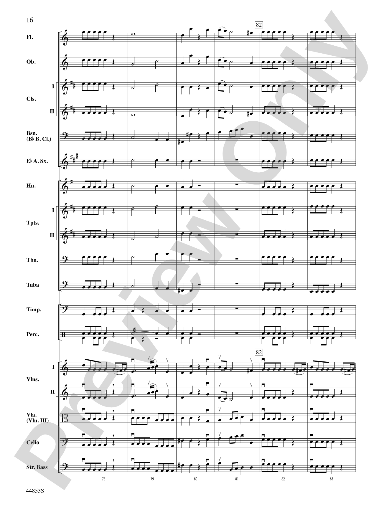 Symphony No. 36, The "Linz": Full Orchestra Conductor Score & Parts